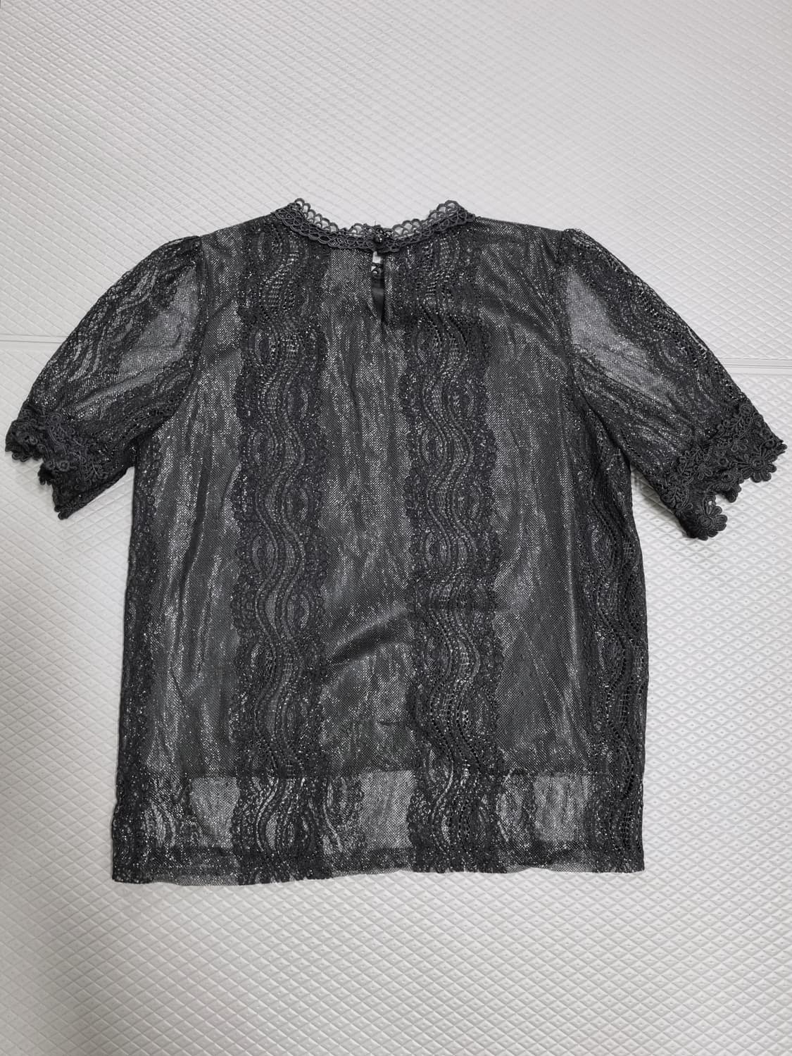레이스 시스루 블라우스 상품이미지2