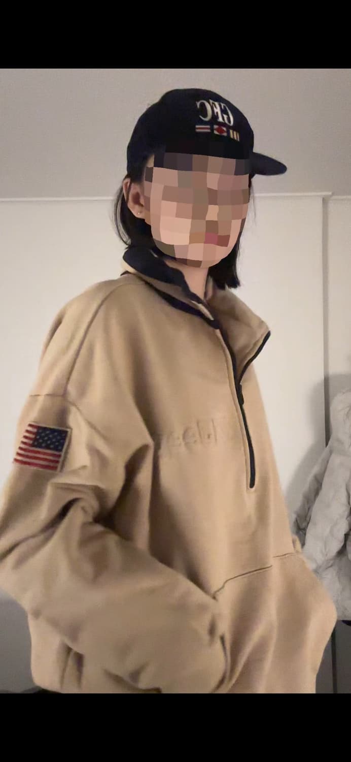 지프 빈티지 오리지널 반집업 후리스 상품이미지3