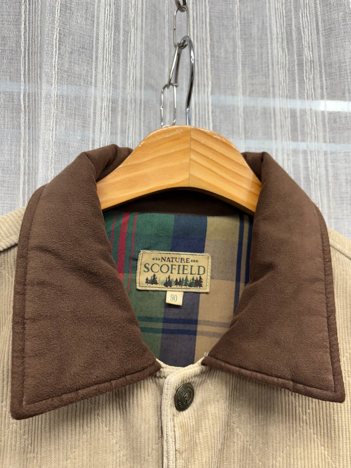 SCOFIELD 코듀로이 퀼팅 워크 자켓 상품이미지7