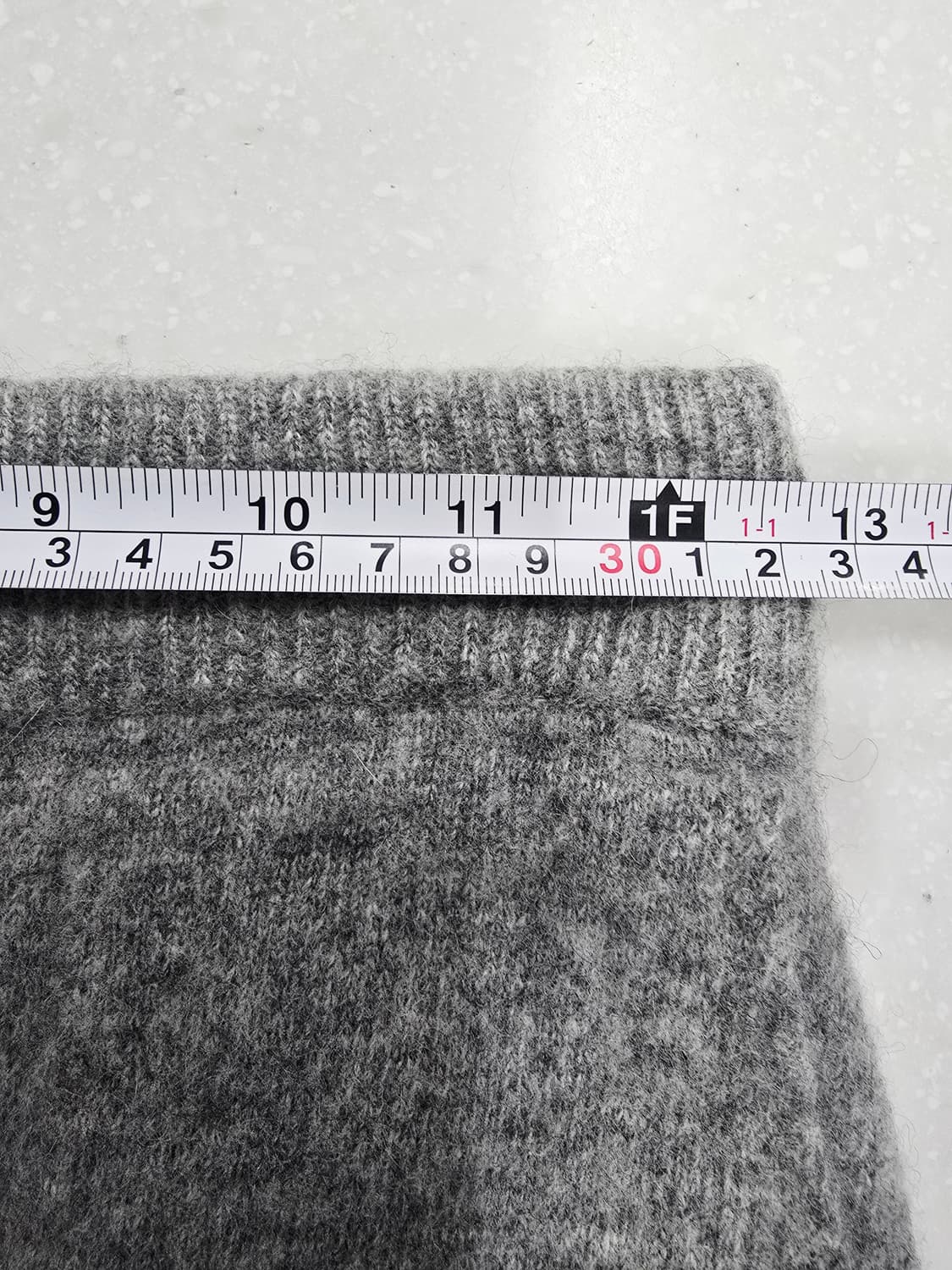 드마이어 회색 니트 홀가먼트와이드 팬츠 울캐시미어 혼방 상품이미지8