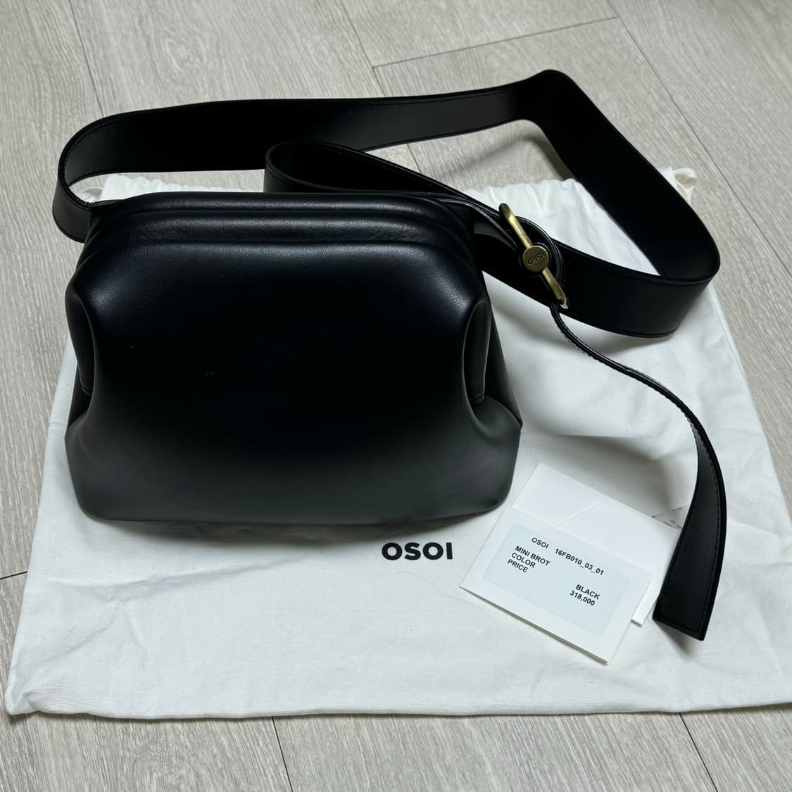 오소이 osoi 미니 브로트 블랙 상품이미지9