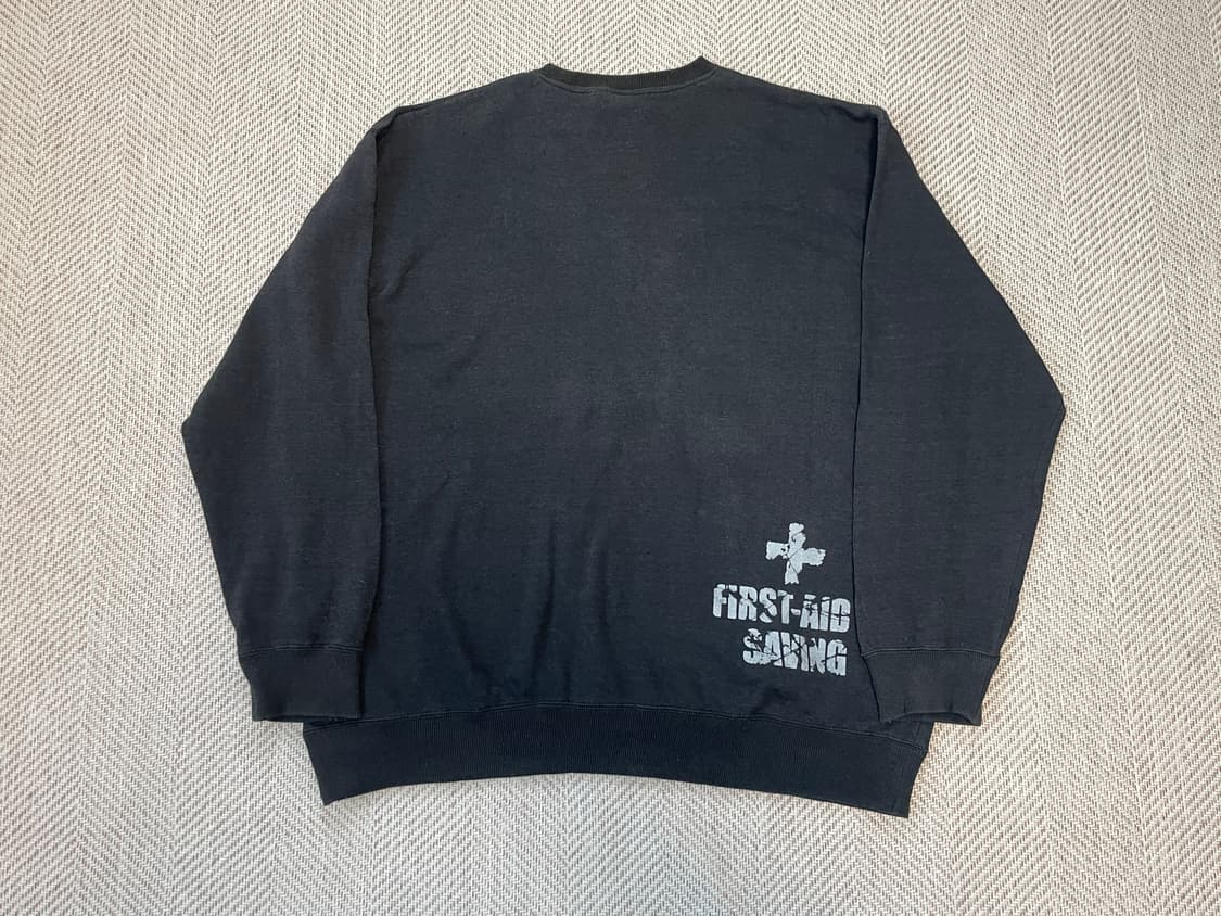 터키데어 피지컬 타이포그래피 프린트 스웻셔츠 J03619 상품이미지6