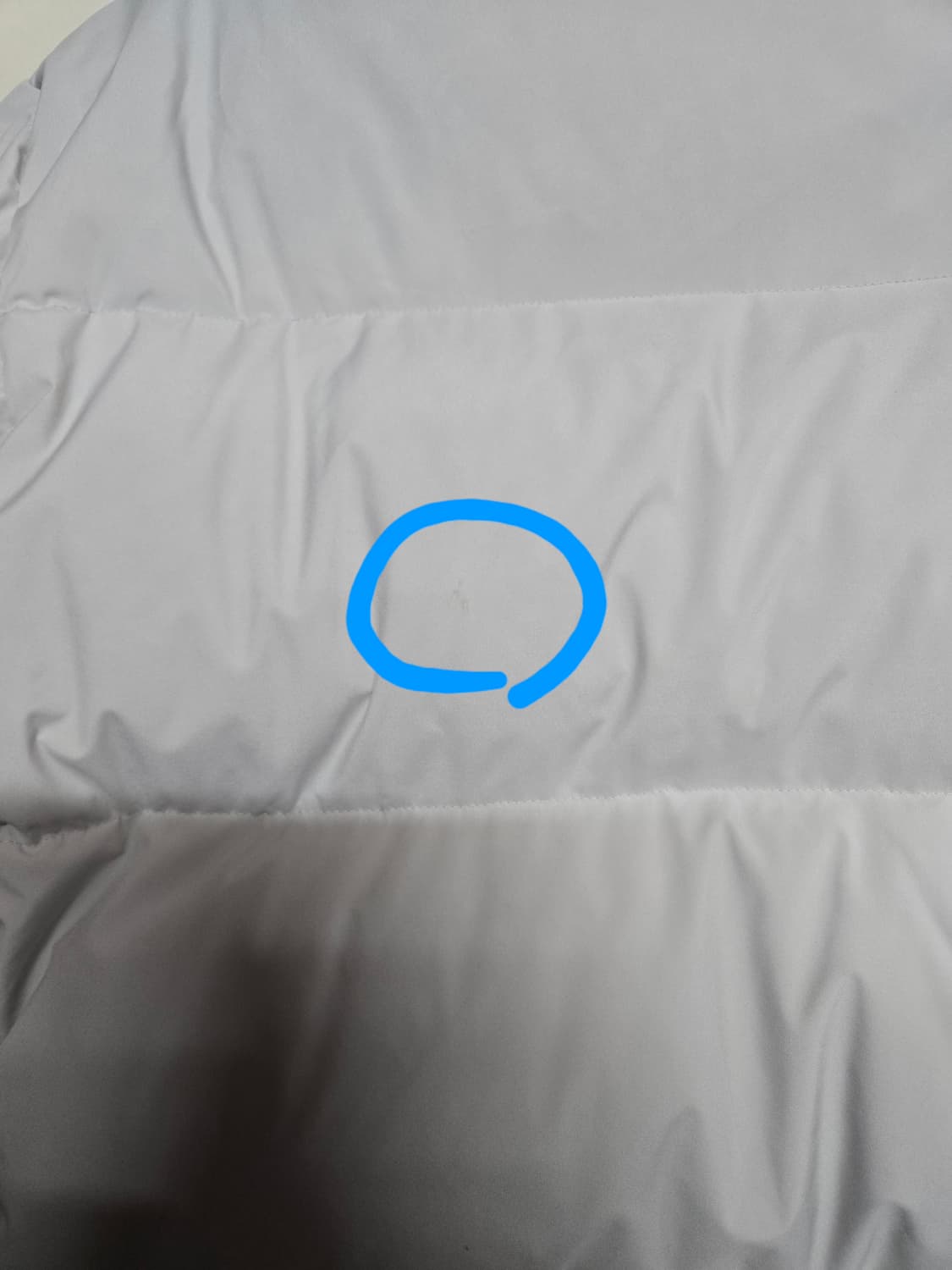 인사일런스 그레이 숏패딩 M 상품이미지7