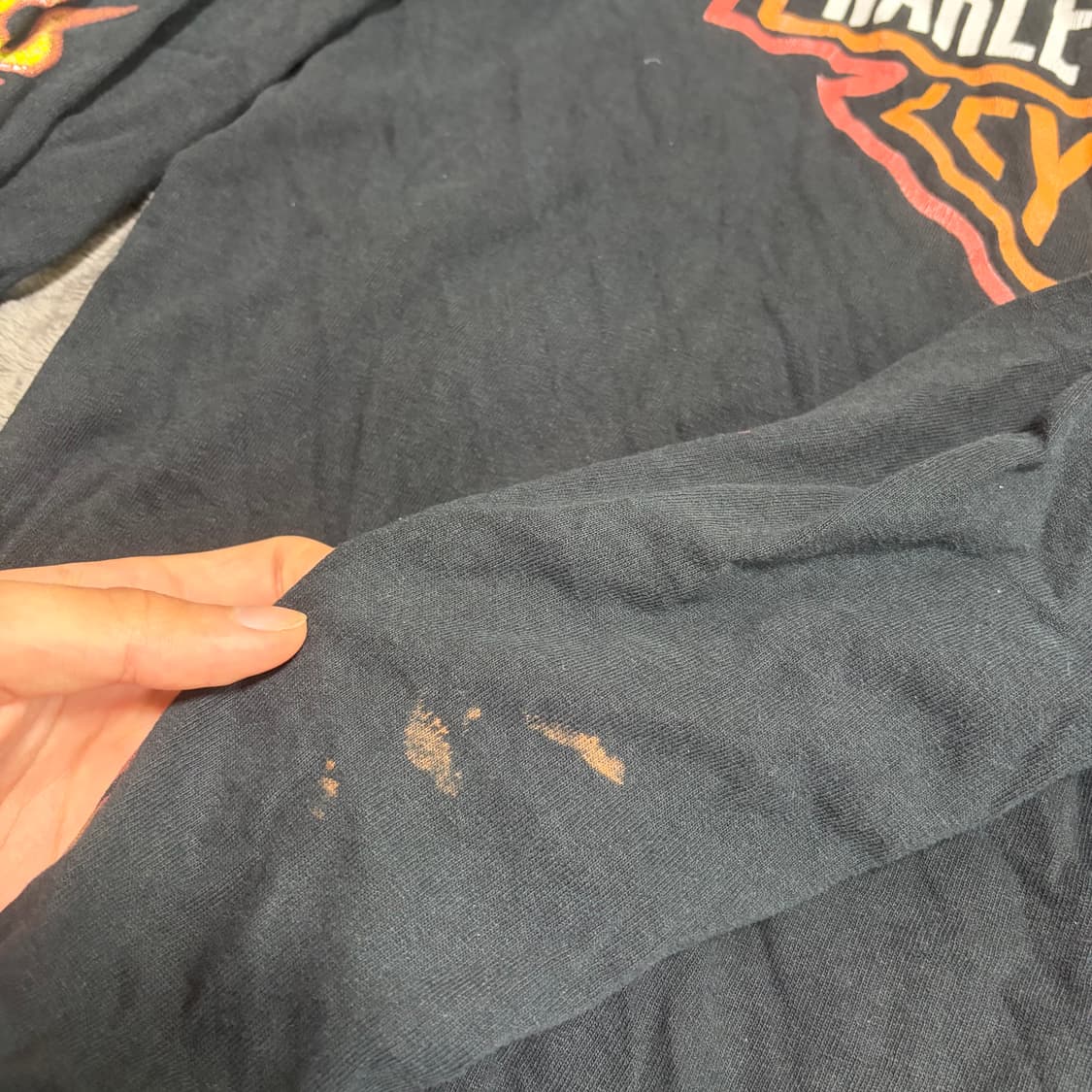 할리데이비슨 롱슬리브 m,L 상품이미지5