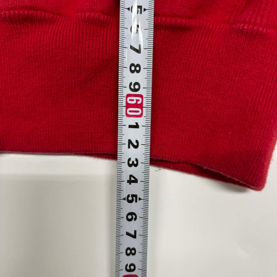 폴로 랄프로렌 투웨이 레드 코튼 트랙탑 대장급 희귀져지(L) 상품이미지6
