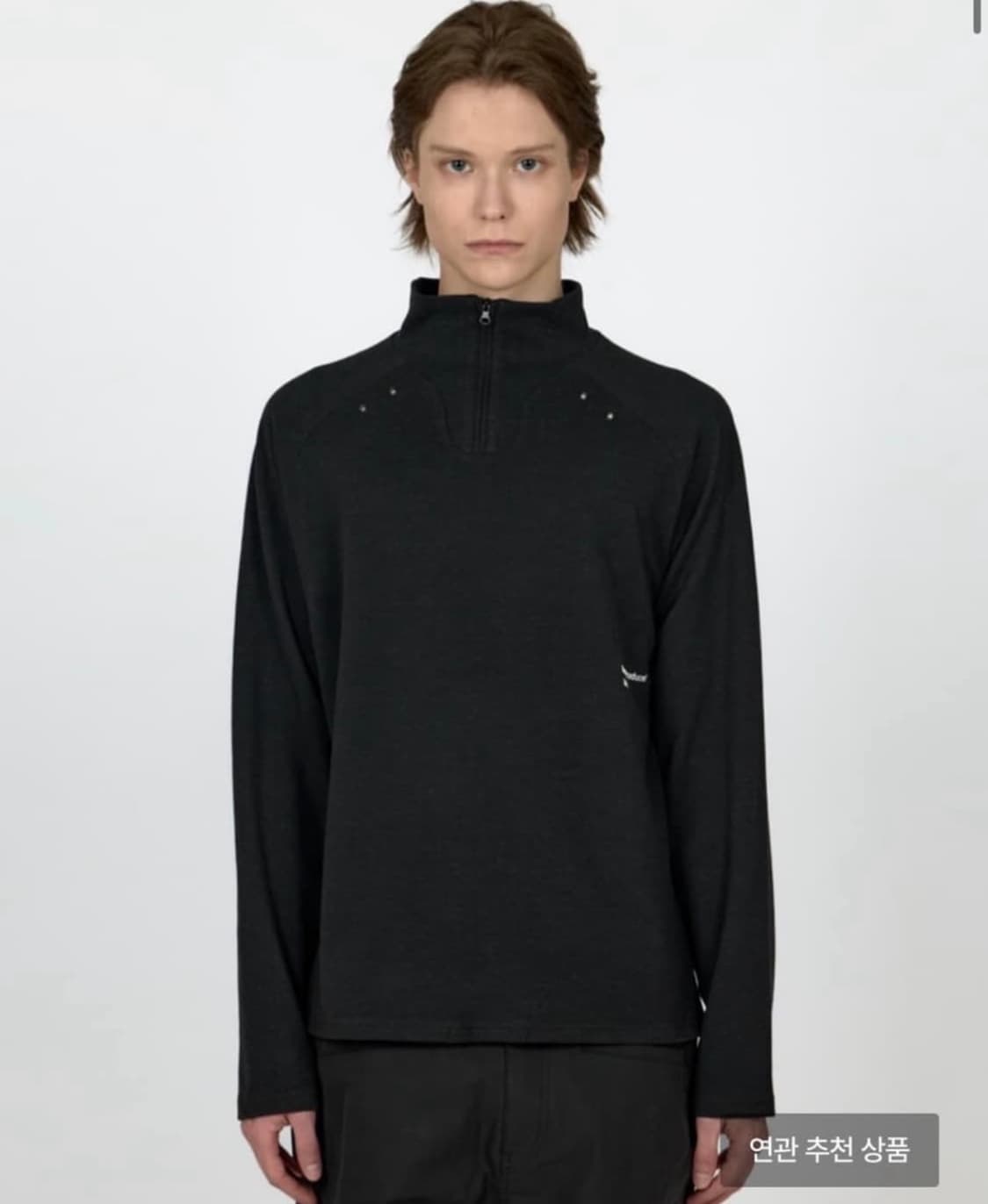 MPa THERMAL HALF ZIP (GRAPHITE) 상품이미지1