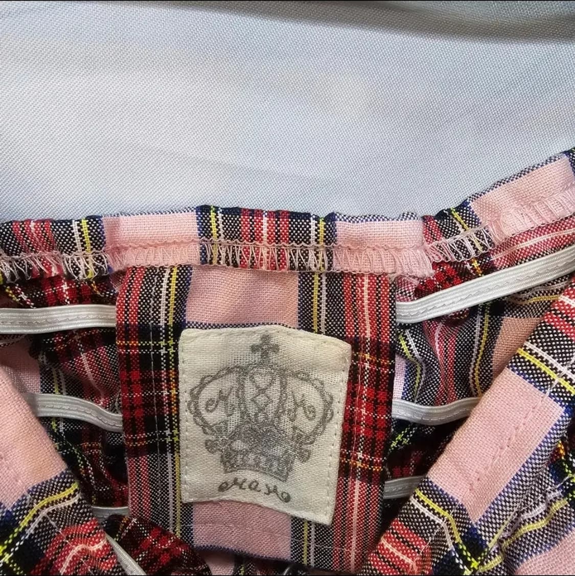 MAXICIMAM 맥시맘 체크 원피스 상품이미지4