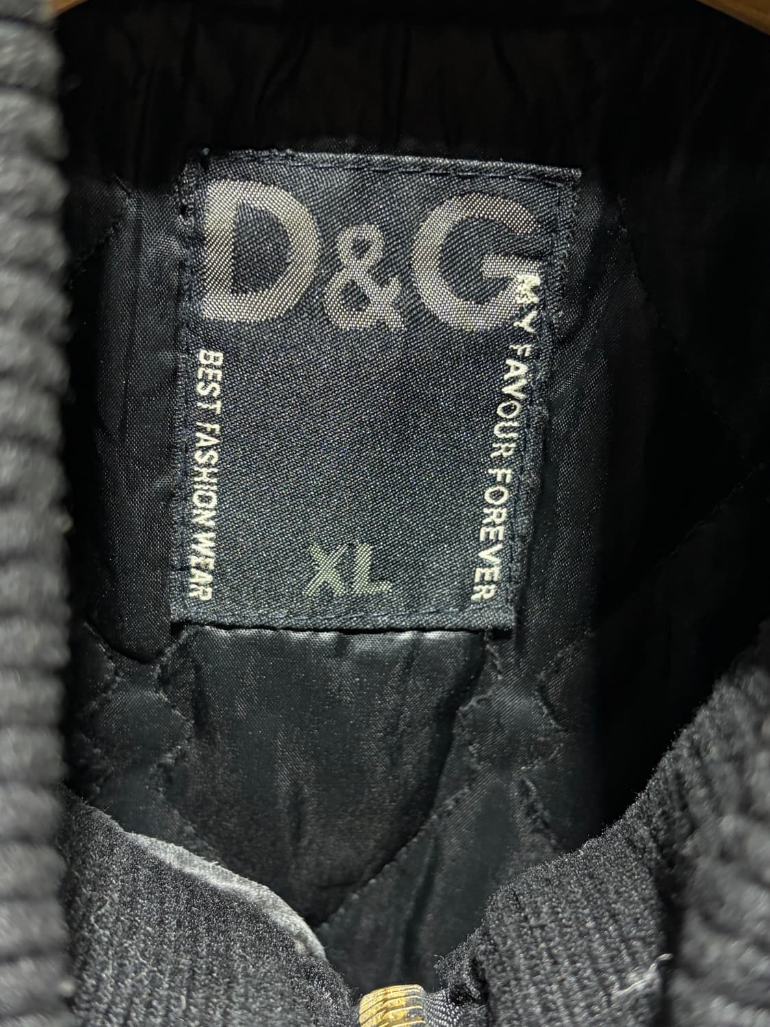 XL D&G 돌체앤가바나 절개 워싱 레더자켓 상품이미지8