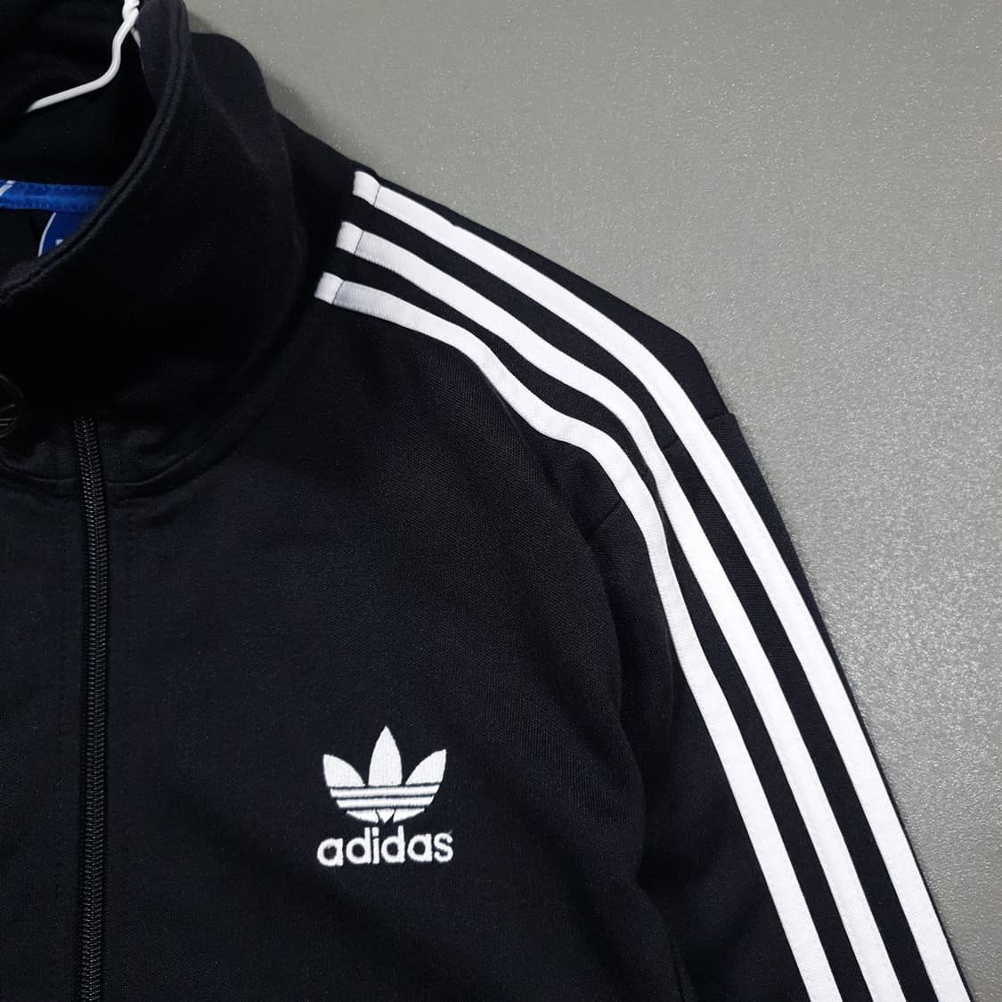 아디다스 유로파 파이어버드 트랙탑 져지 자켓 검흰 블랙 어항 희귀 100 상품이미지2