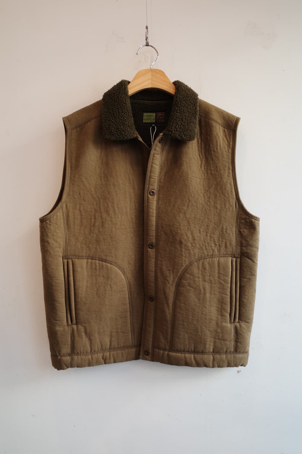 CROSS HAVEN 플리스 베스트  상품이미지1