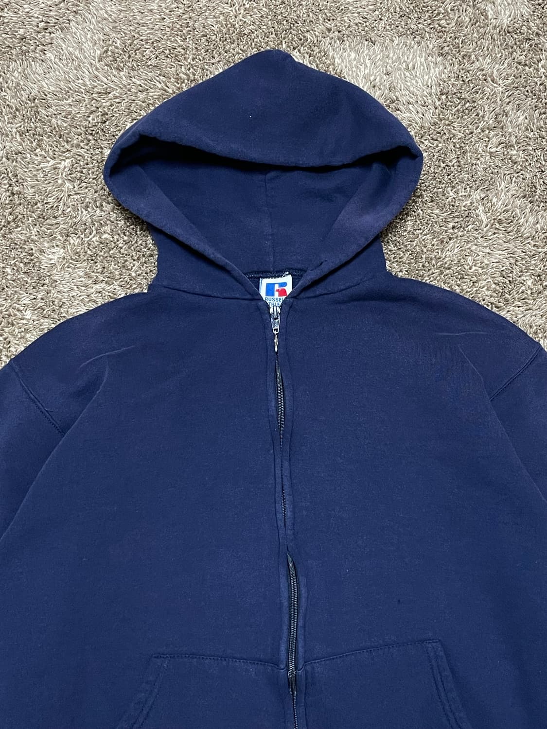 90s russell athletic hoodie zip 러셀 상품이미지2