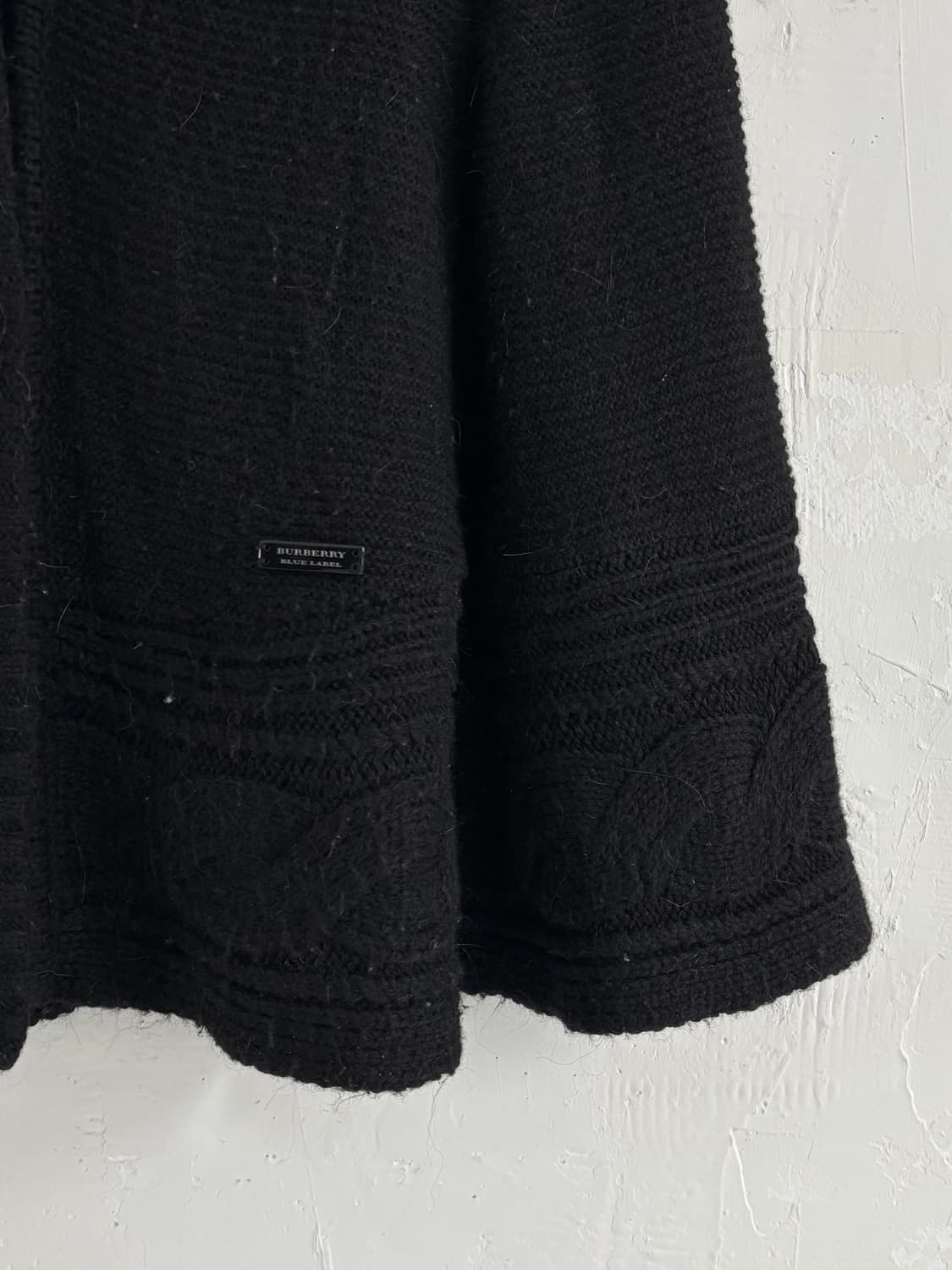 Burberry 버버리 블루라벨 블랙 케이프 상품이미지7