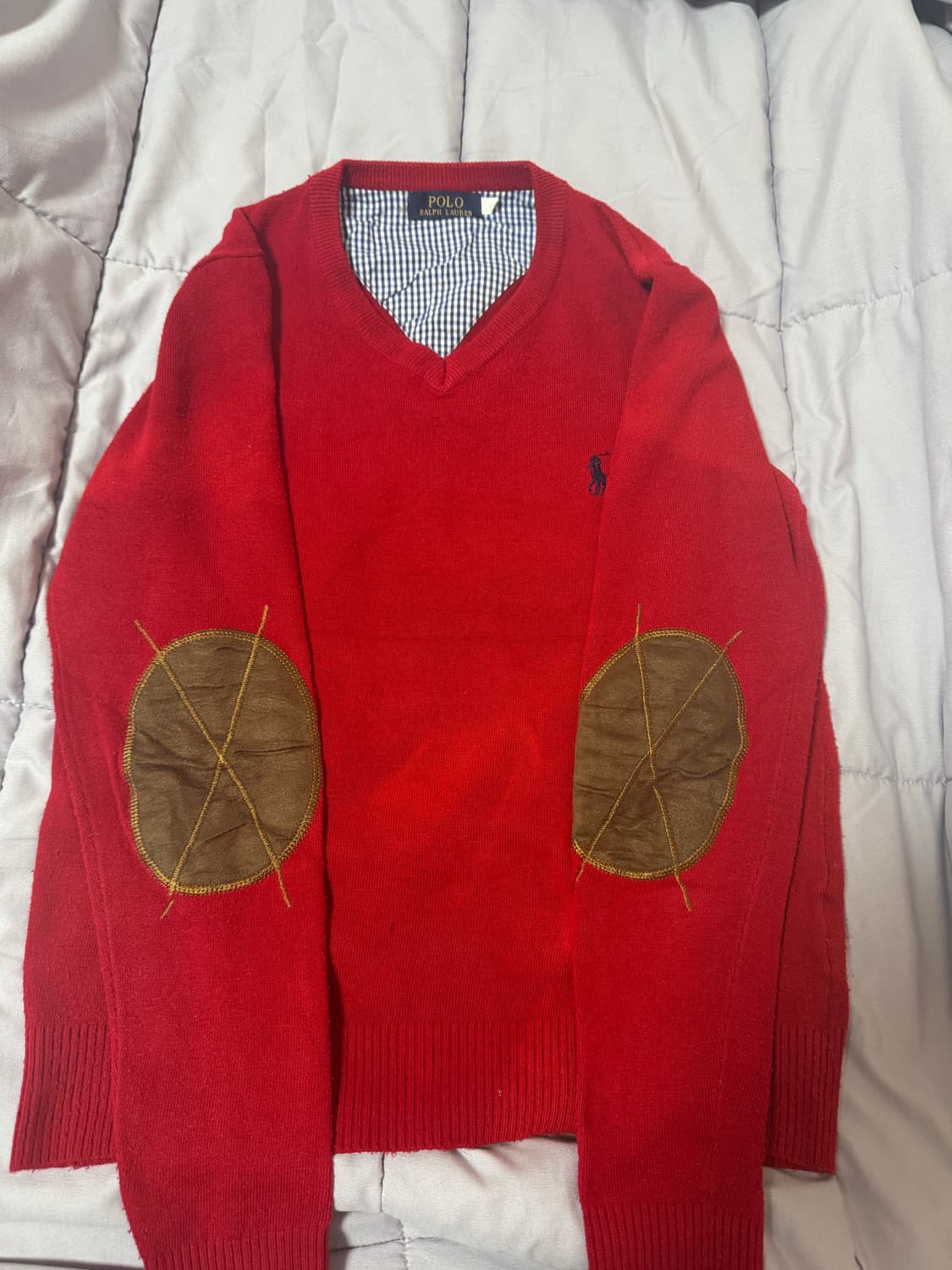 빈티지 폴로 니트 상품이미지3