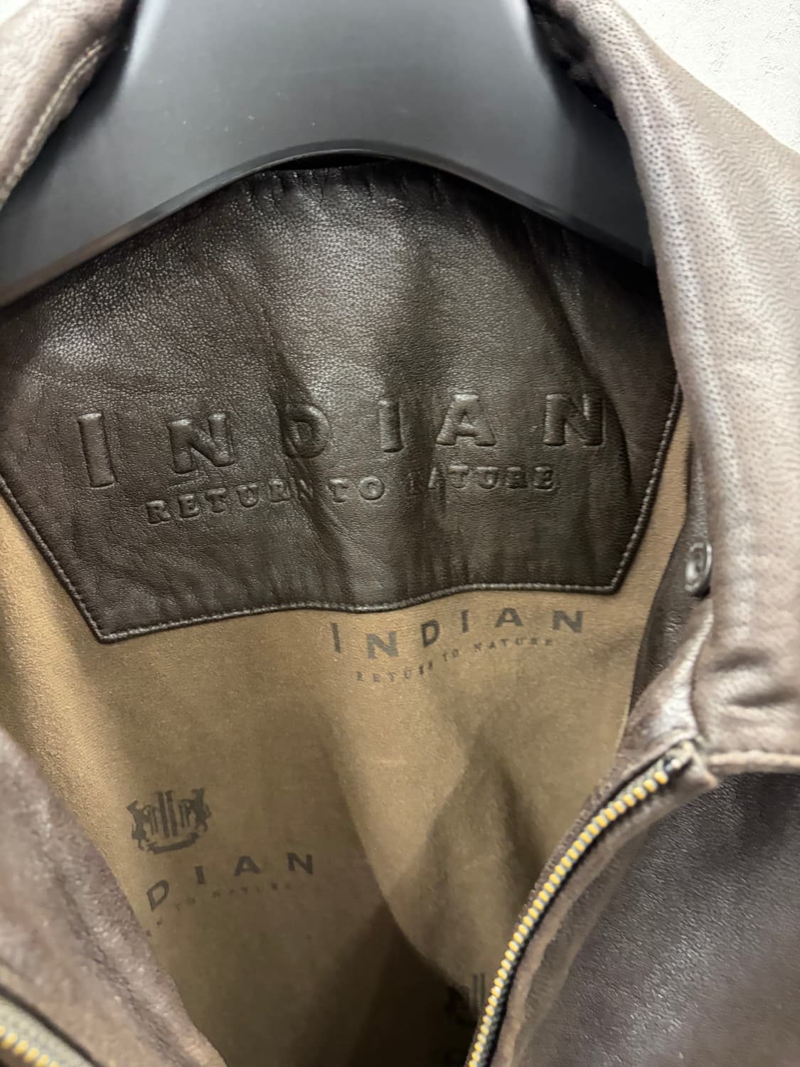 인디안 남성 양가죽 자켓 100-175 상품이미지4