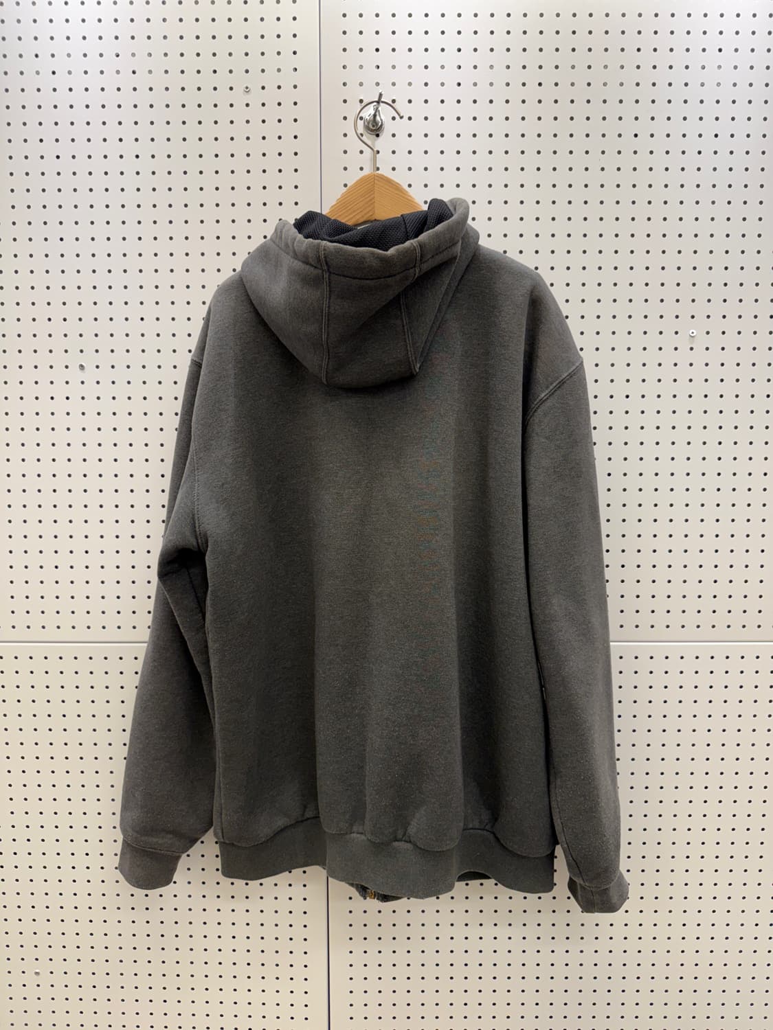 칼하트 집업 후드 워크 후디 차콜 U999 상품이미지3