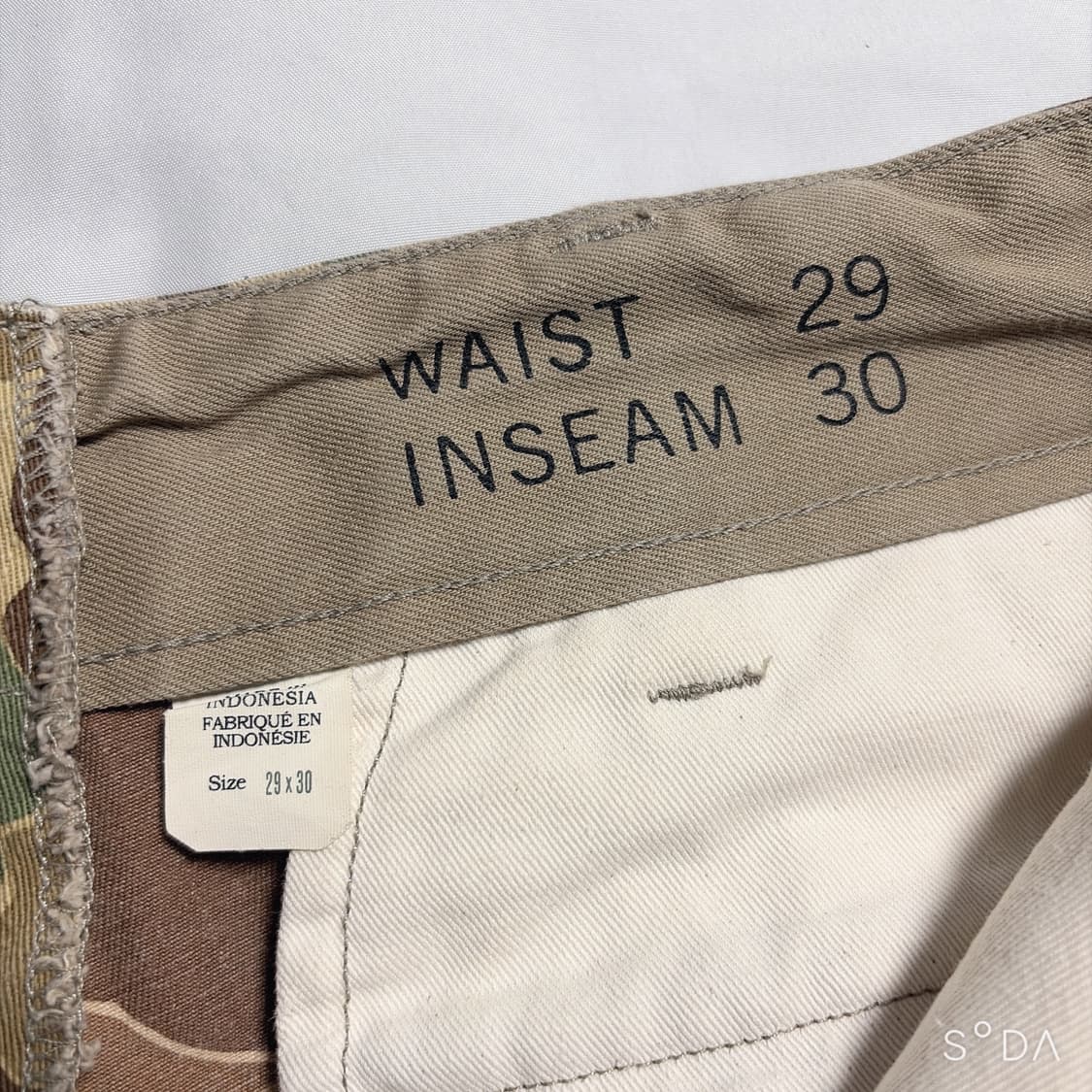 RRL 더블알엘 밀리터리 카모팬츠 상품이미지6