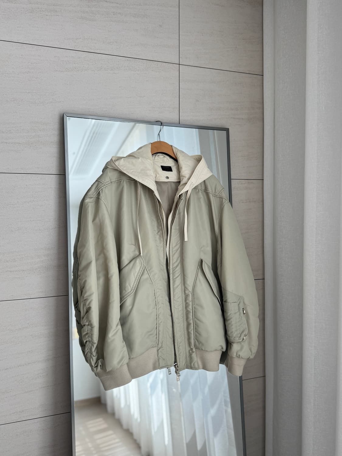 시스템(System) 붐버 블루종 자켓 상품이미지2