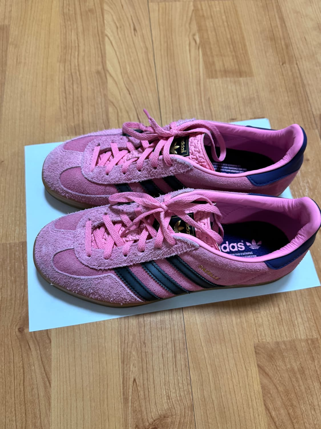 아디다스 가젤 인도어 핑크 245 상품이미지3