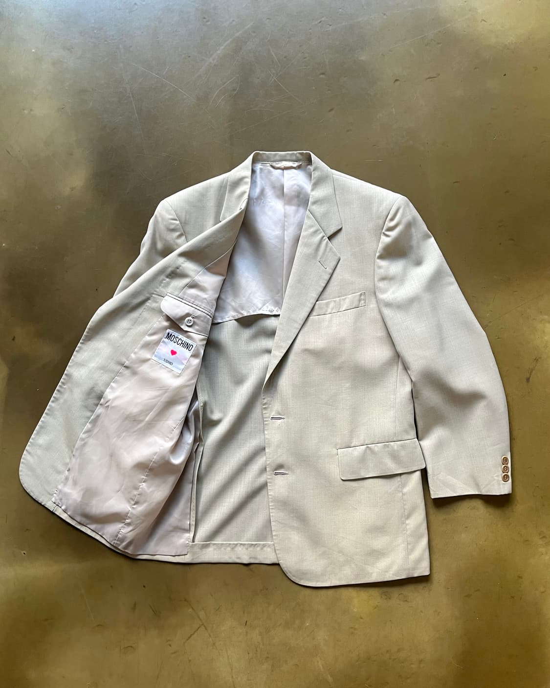 Old MOSCHINO♥️UOMO Wool Blazer Jacket 상품이미지3