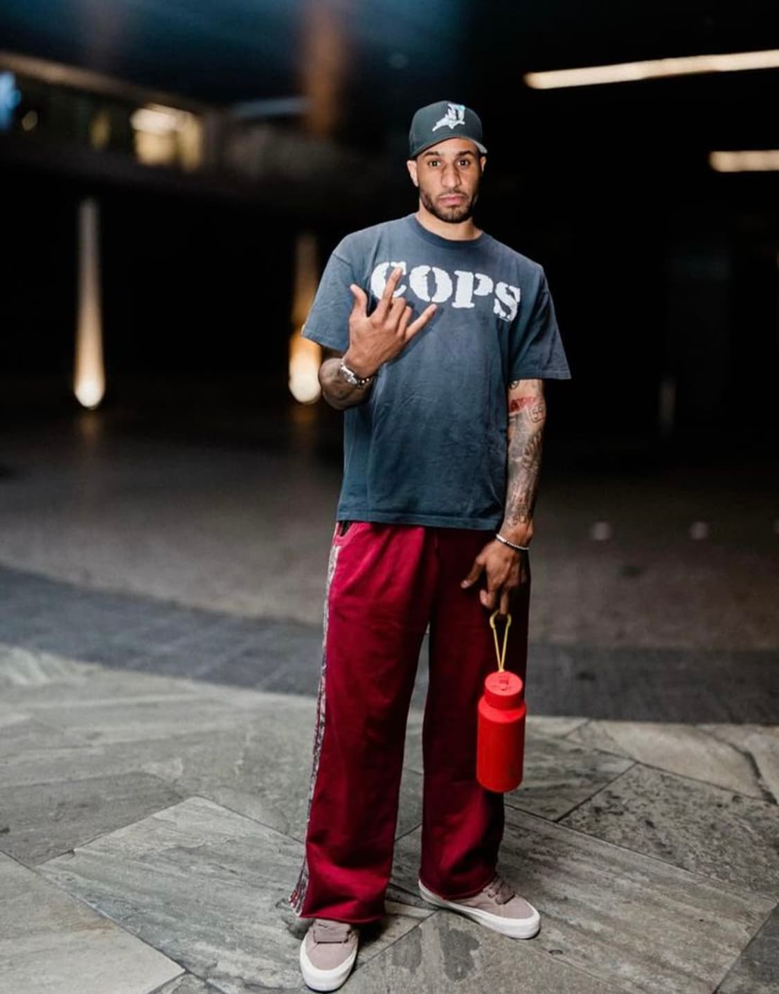 빈티지 COPS TV Show 프로모 긴팔티 상품이미지1