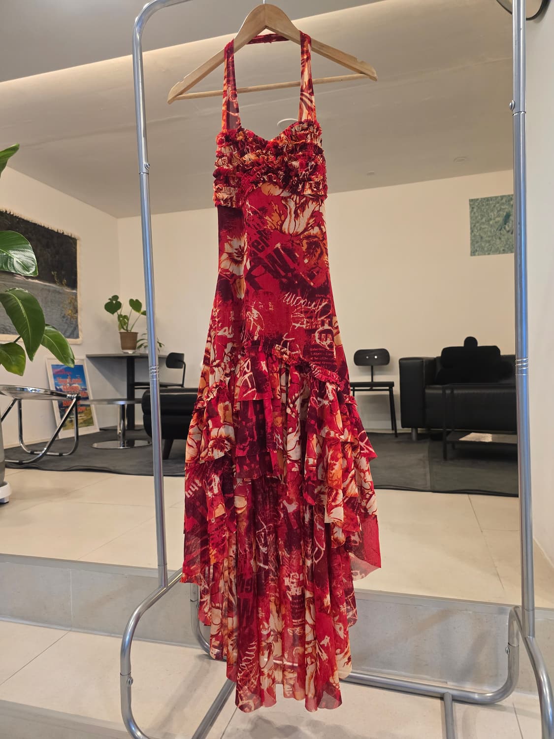 홀터넥 캉캉 원피스(드레스) 상품이미지1