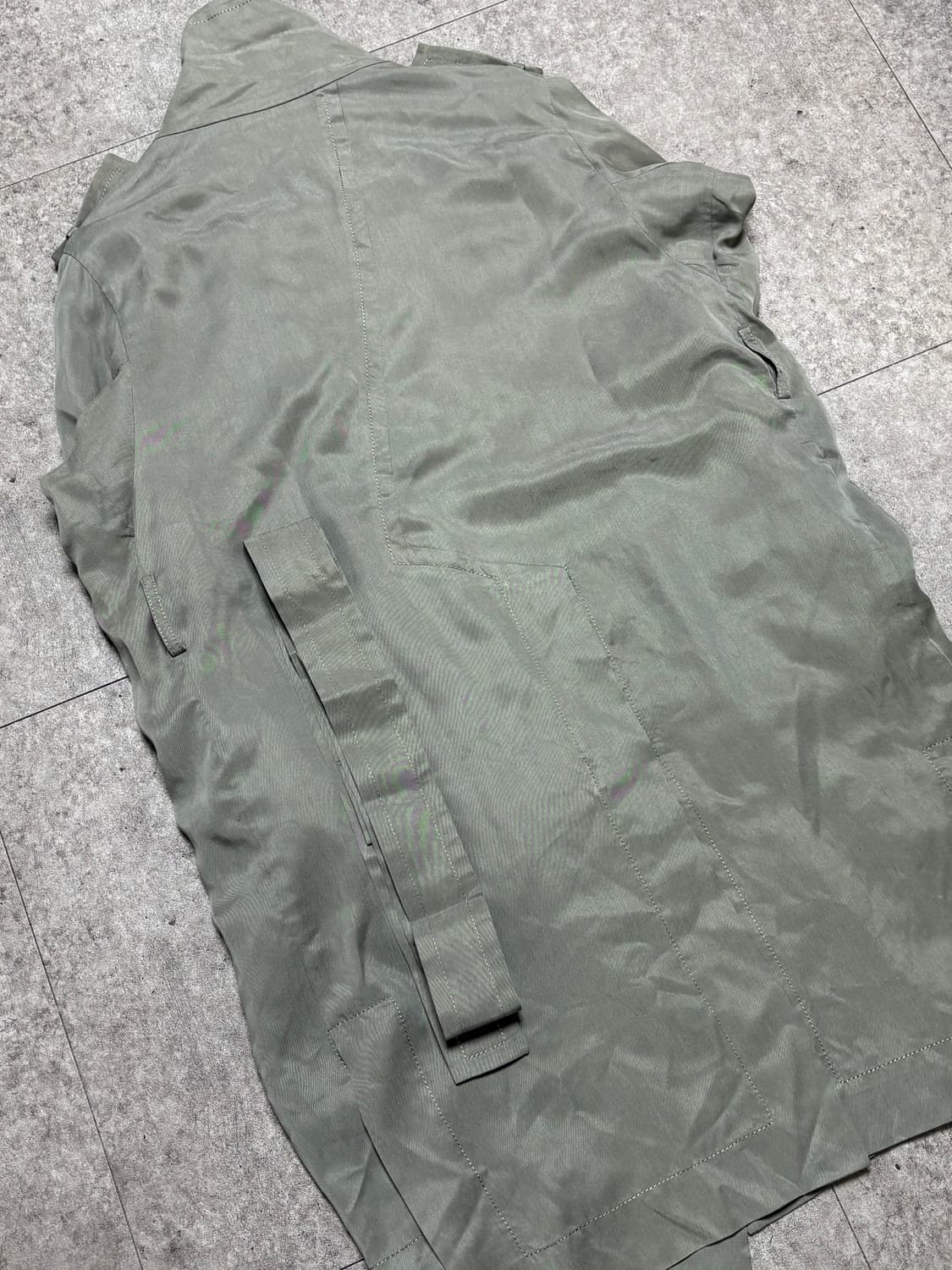 비비안웨스트우드 하이넥 트렌치 코트 상품이미지2