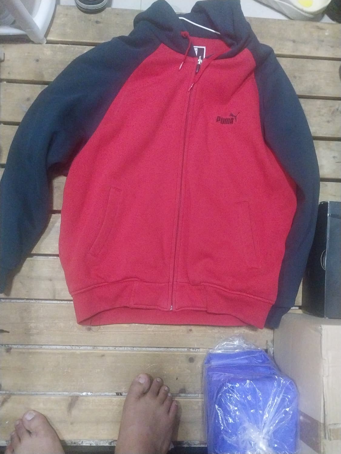 퓨마 후드집업 팝니다  상품이미지1