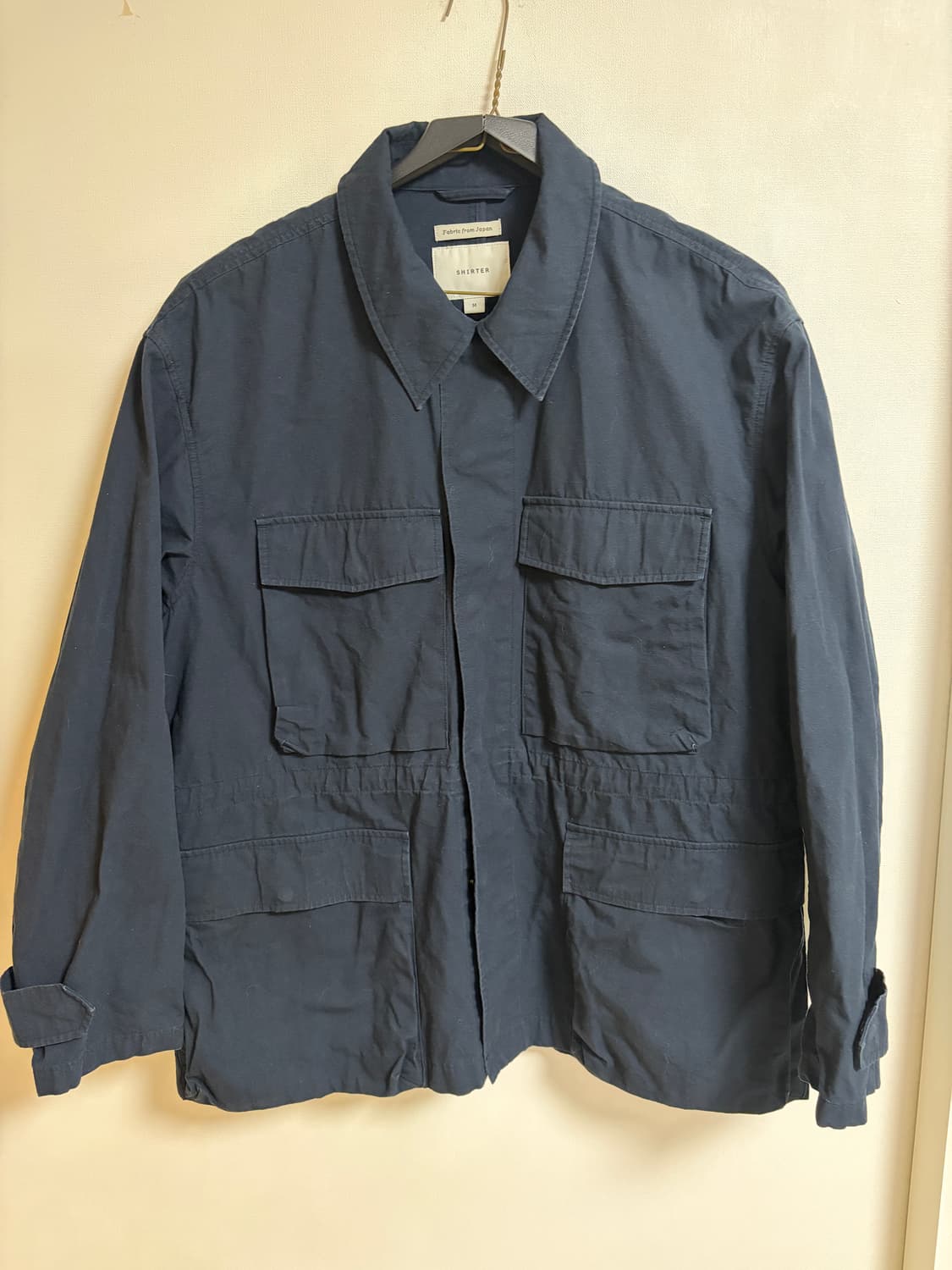 [M]셔터 BDU자켓 네이비 상품이미지1