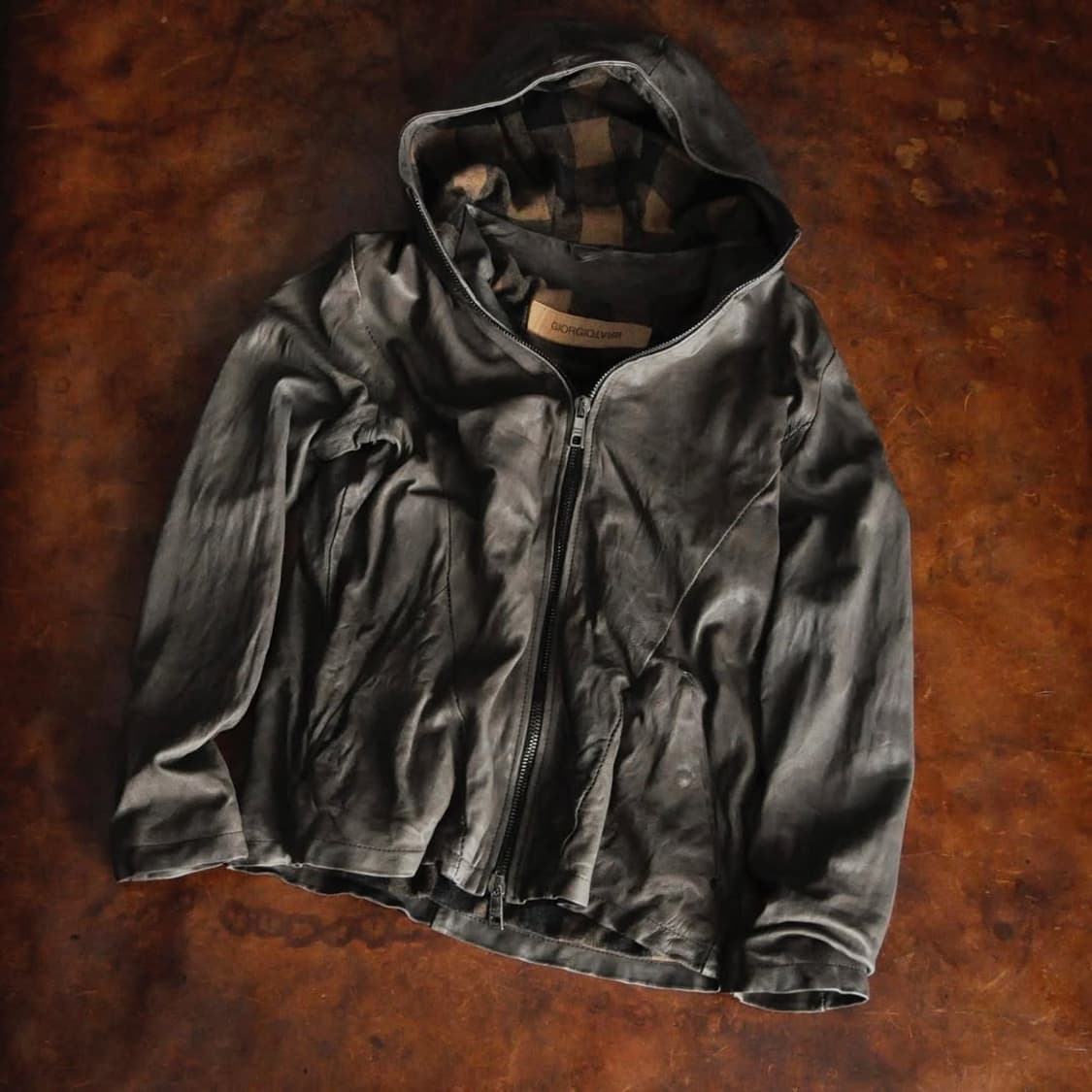 Girogio Brato Leather Jacket 상품이미지1