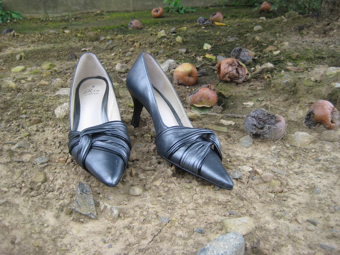 Riz raffinee silver stiletto heel 상품이미지1