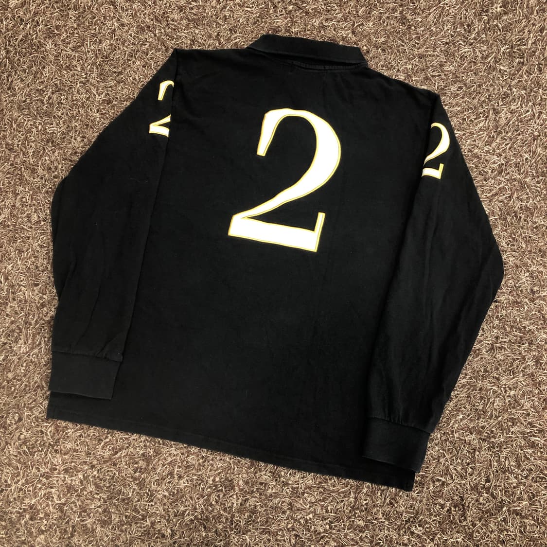 폴로 랄프로렌 빅포니 치프키프 블랙와치 카라 롱슬리브 티셔츠 상품이미지4