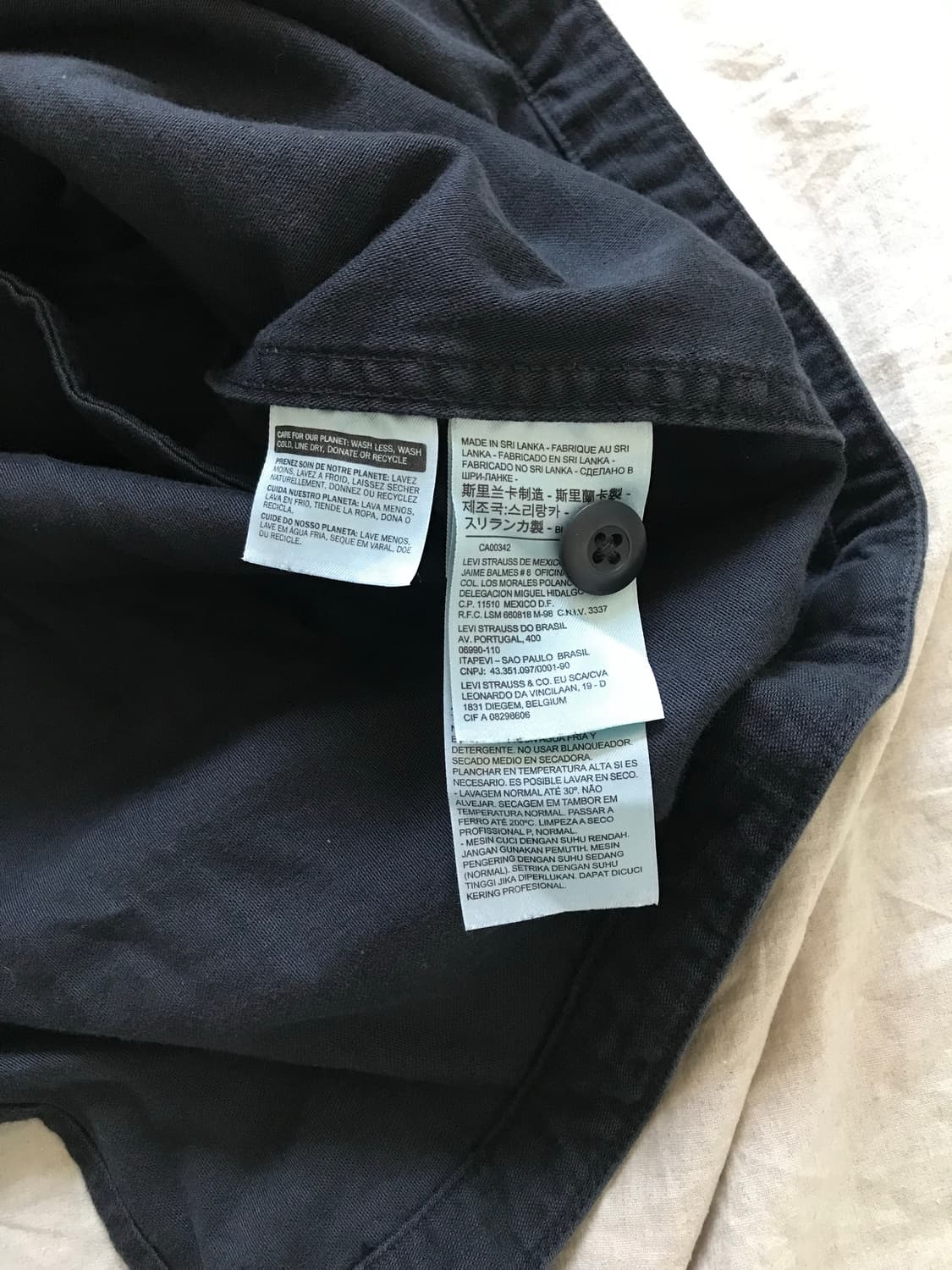 리바이스 블랙 야상 자켓  상품이미지8