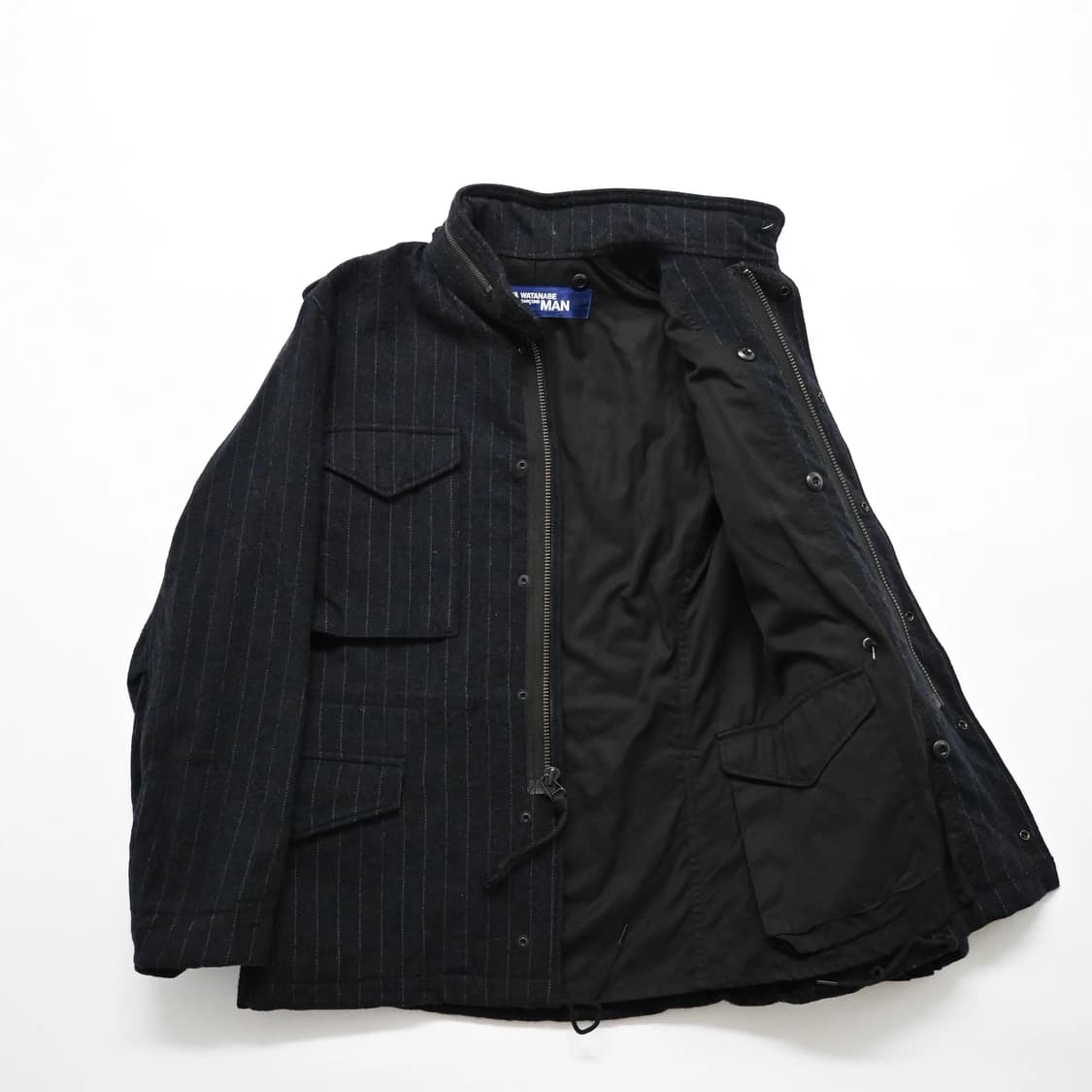 Junya watanabe M-65 stripe wool jacket 상품이미지2