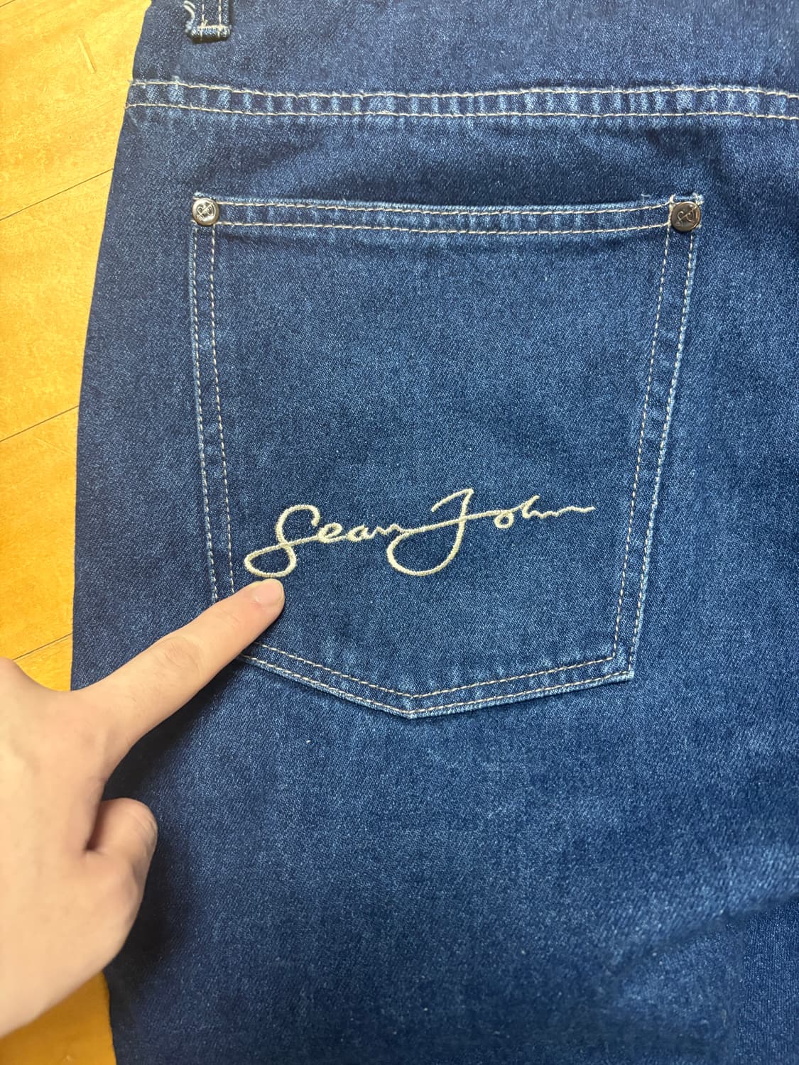 빈티지 션 존 카펜터 데님 상품이미지4