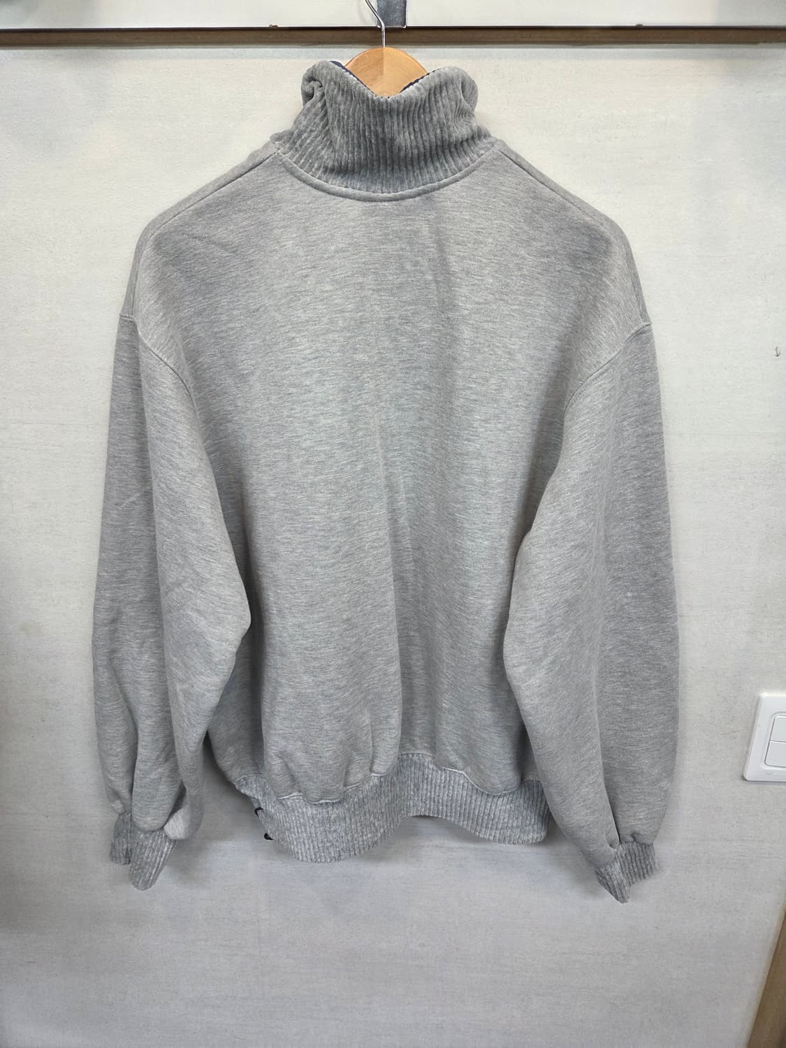 1993 스튜디오 안감플리스 코듀로이 하프집업 m 상품이미지2