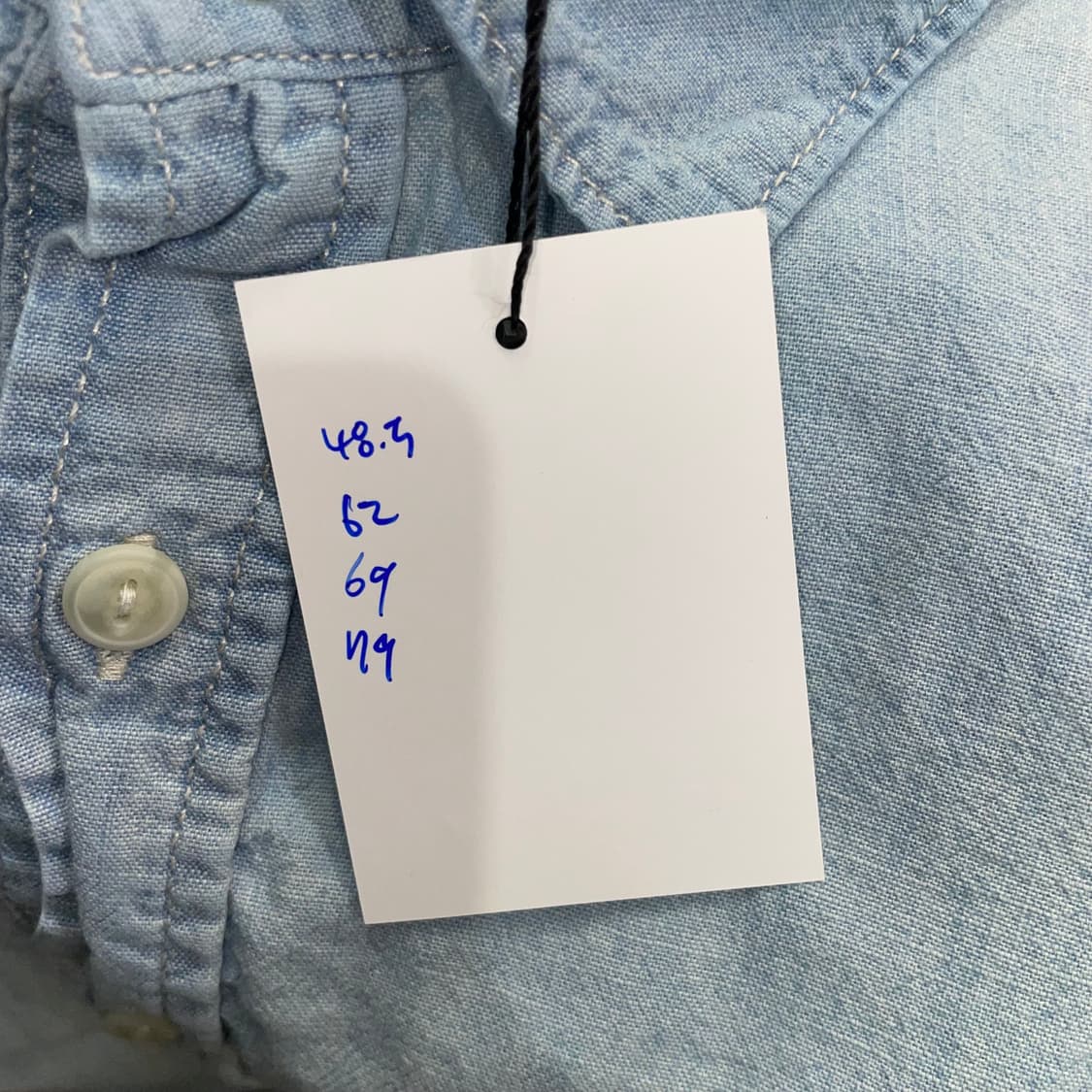  (L) GAP 갭 데님 셔츠 상품이미지9