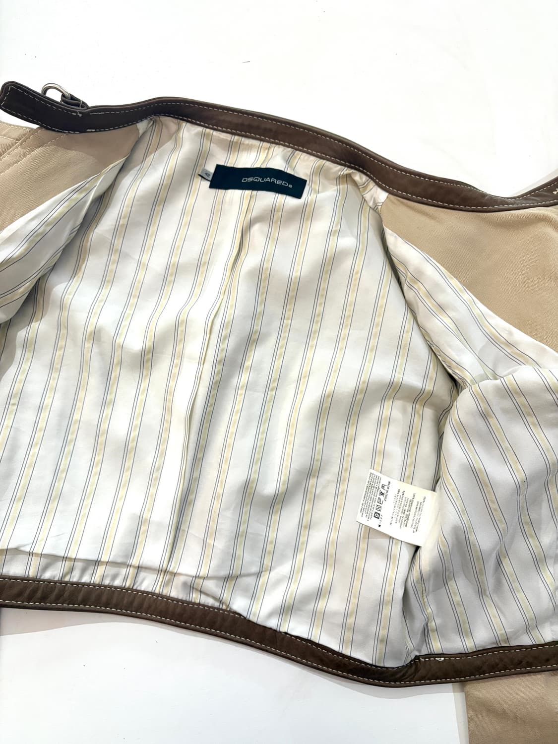 TTF✳️2000‘s 디스퀘어드2 크롭 코튼 라이더 재킷 상품이미지7