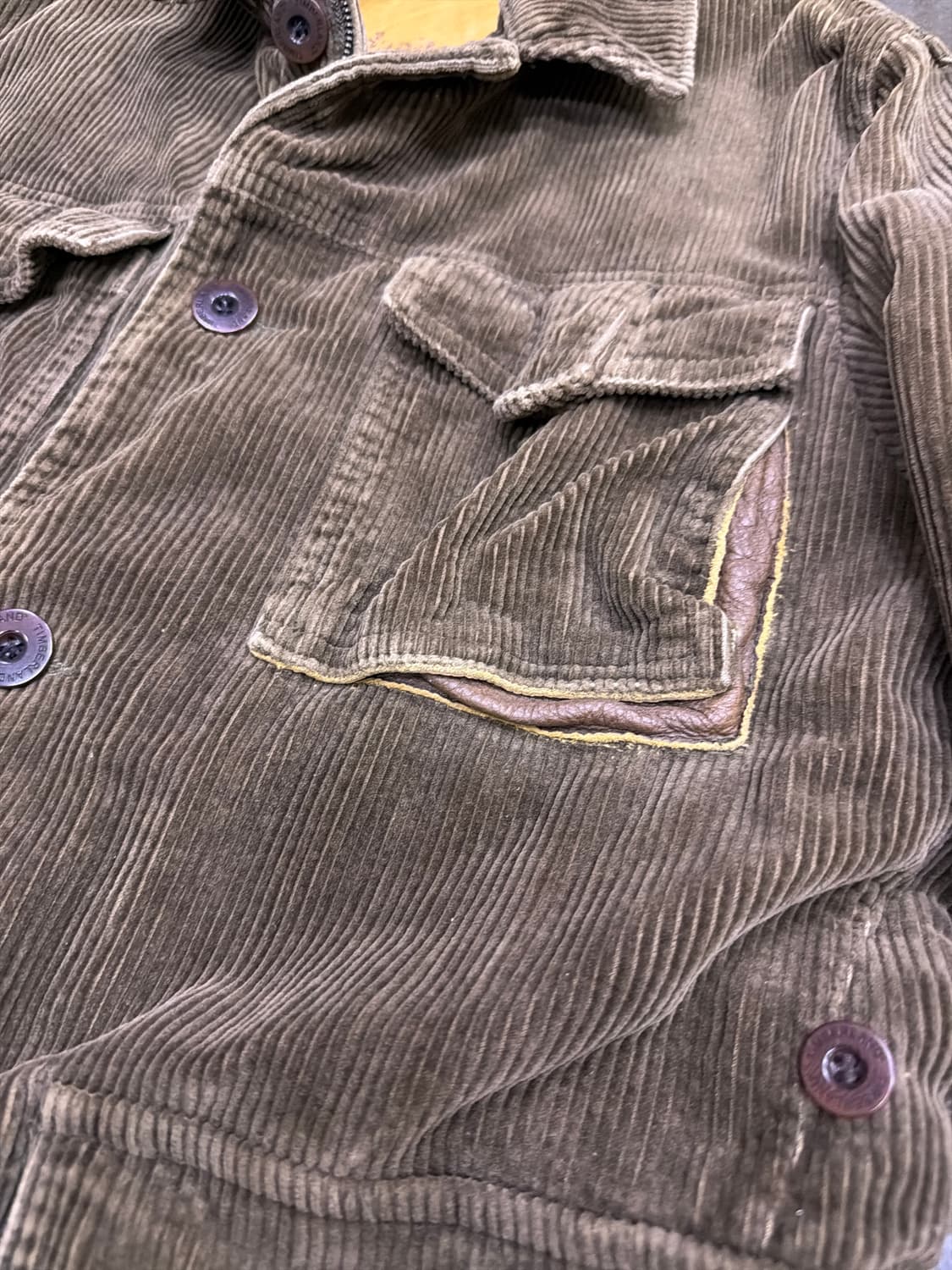 팀버랜드 리미티드 컬렉션 코듀로이 헌팅자켓 브라운 M 상품이미지7