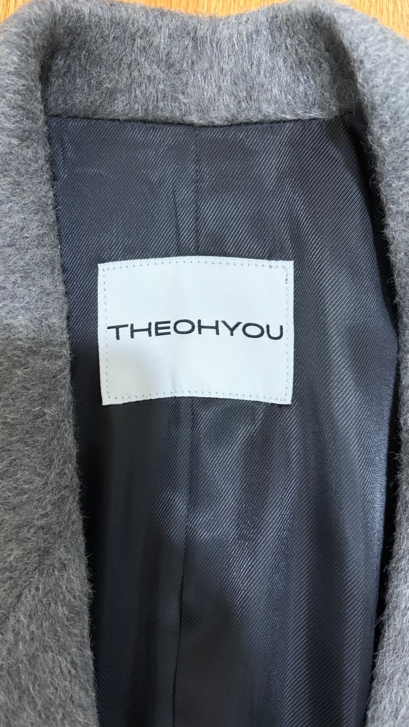 더 오유 카리나 오버사이즈 울 코트 상품이미지8