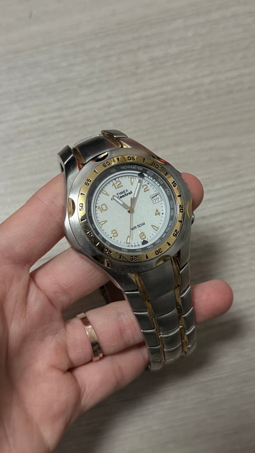 2007 타이맥스 Timex I Control Indiglo 콤비 상품이미지1