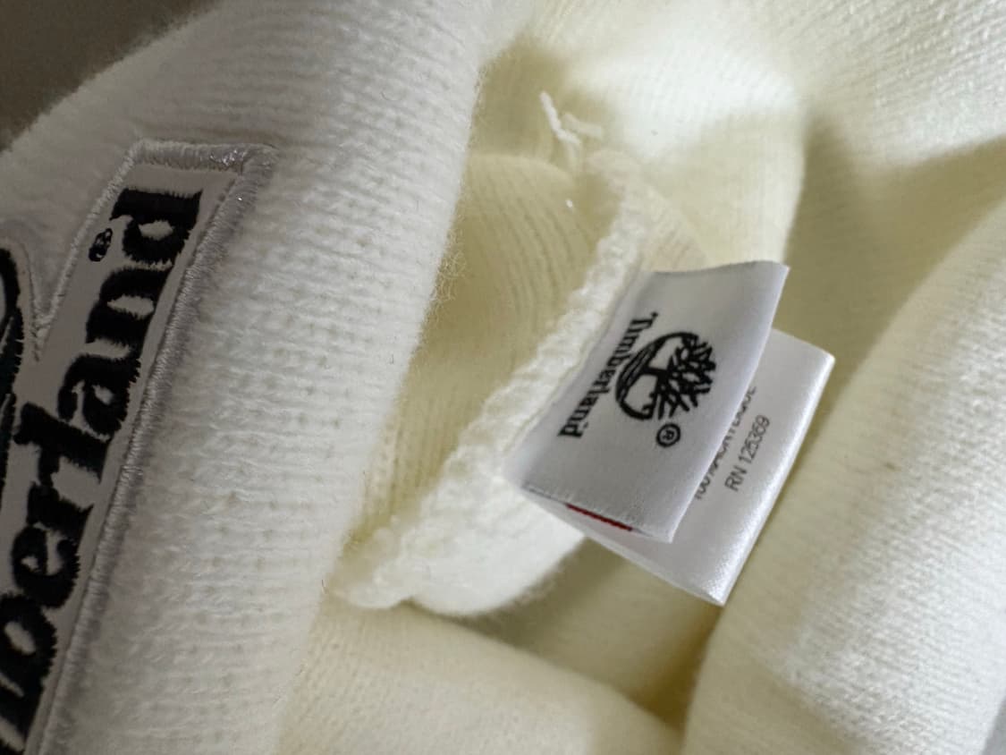 슈프림 팀버랜드 비니 화이트 상품이미지4