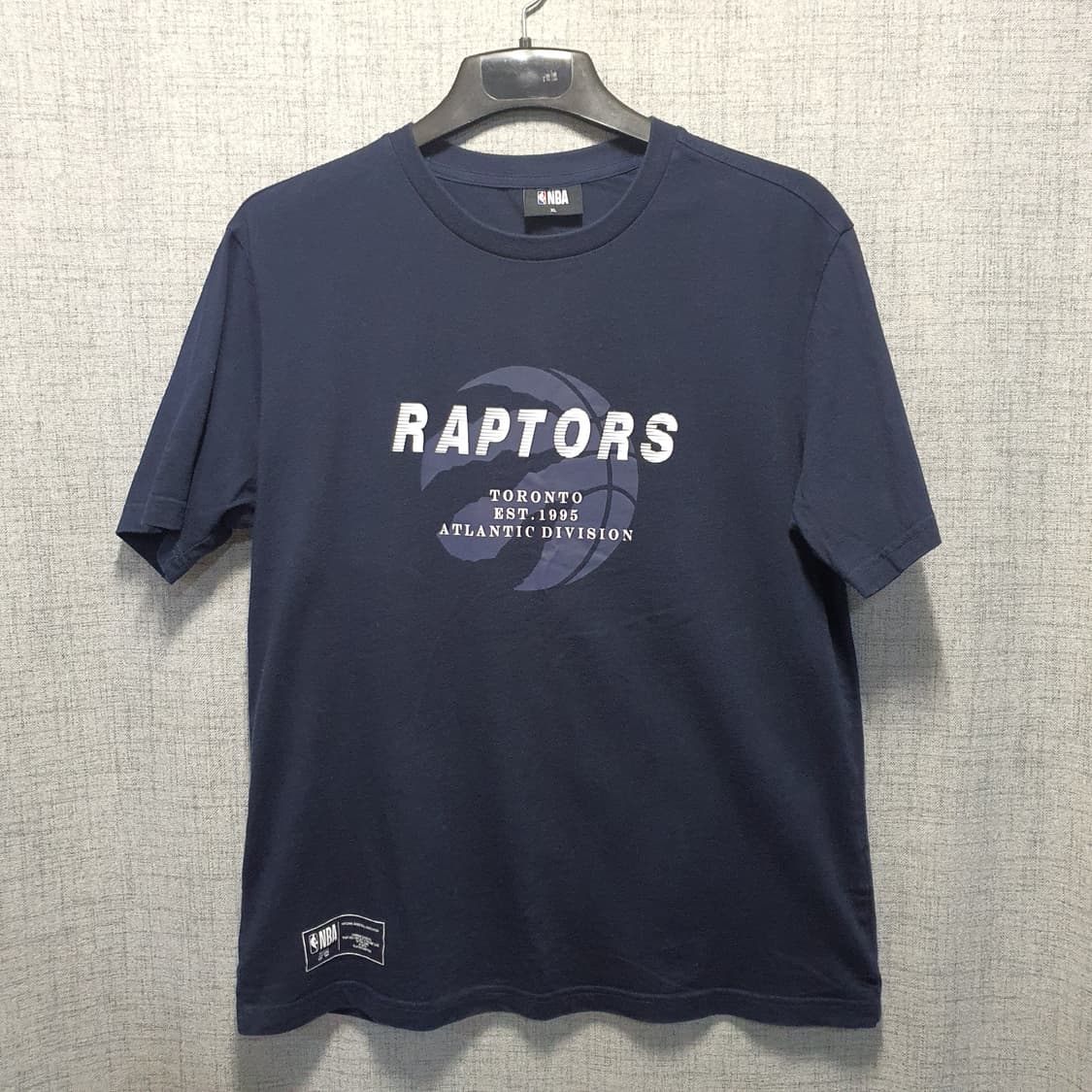 NBA 토론토 랩터스 반팔 티셔츠 네이비  상품이미지1