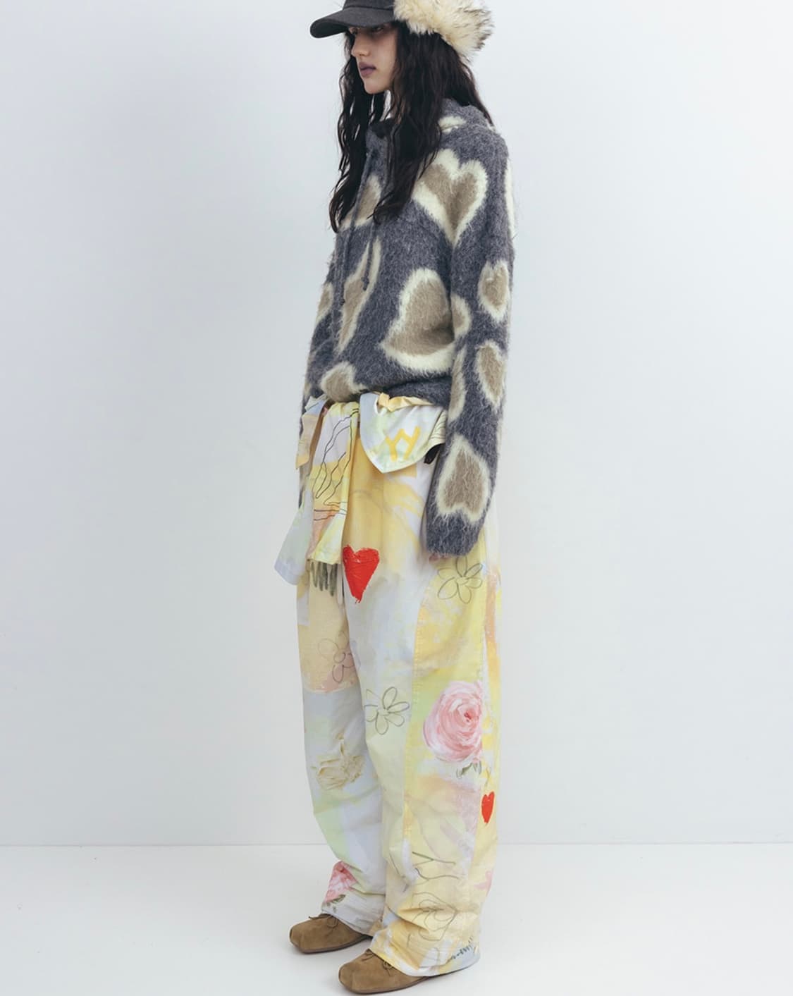 오픈와이와이 팬츠 GRAPHIC WRAP PADDED PANTS, MUL 상품이미지2