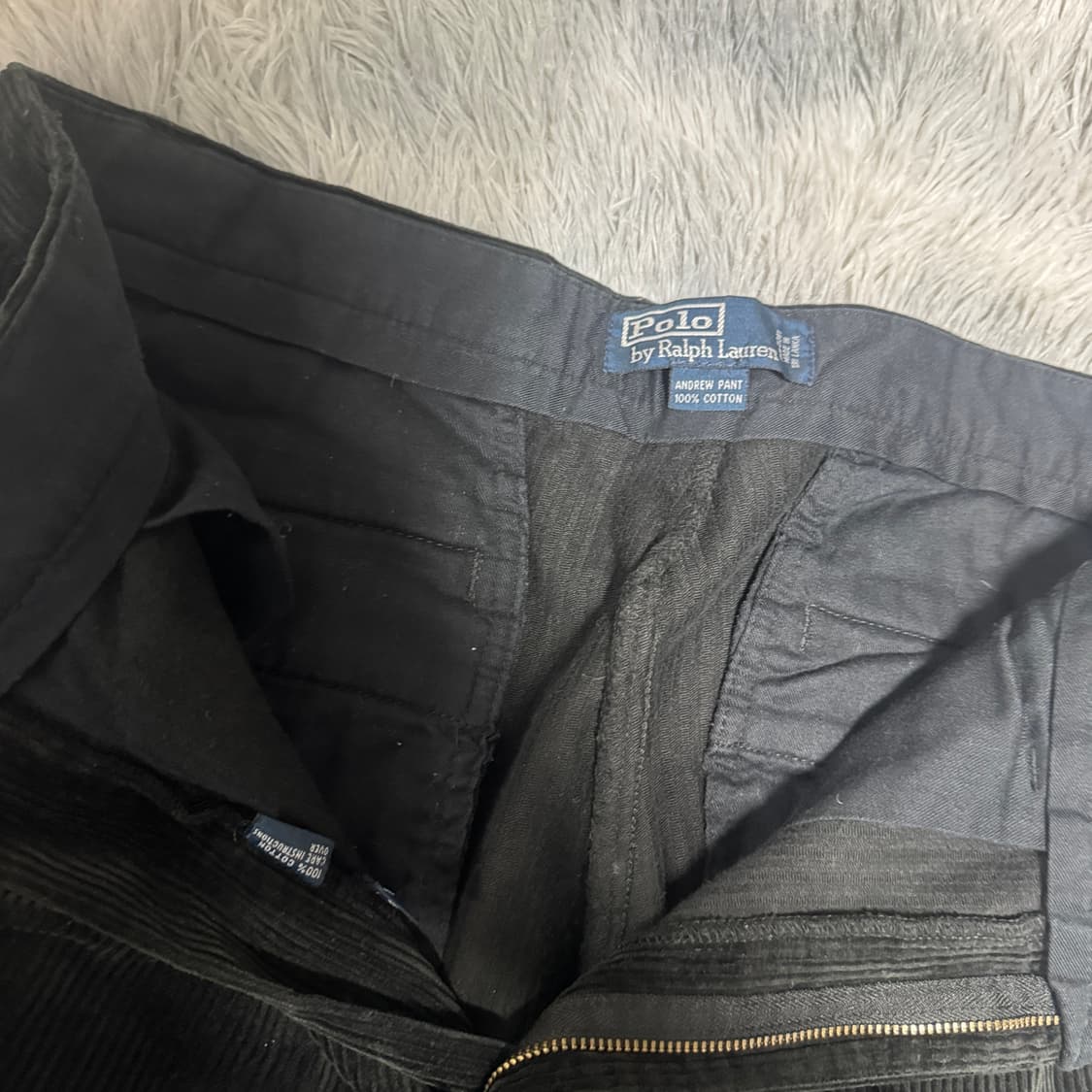 폴로랄프로렌  블랙 코듀로이 팬츠 32/30사이즈 상품이미지2