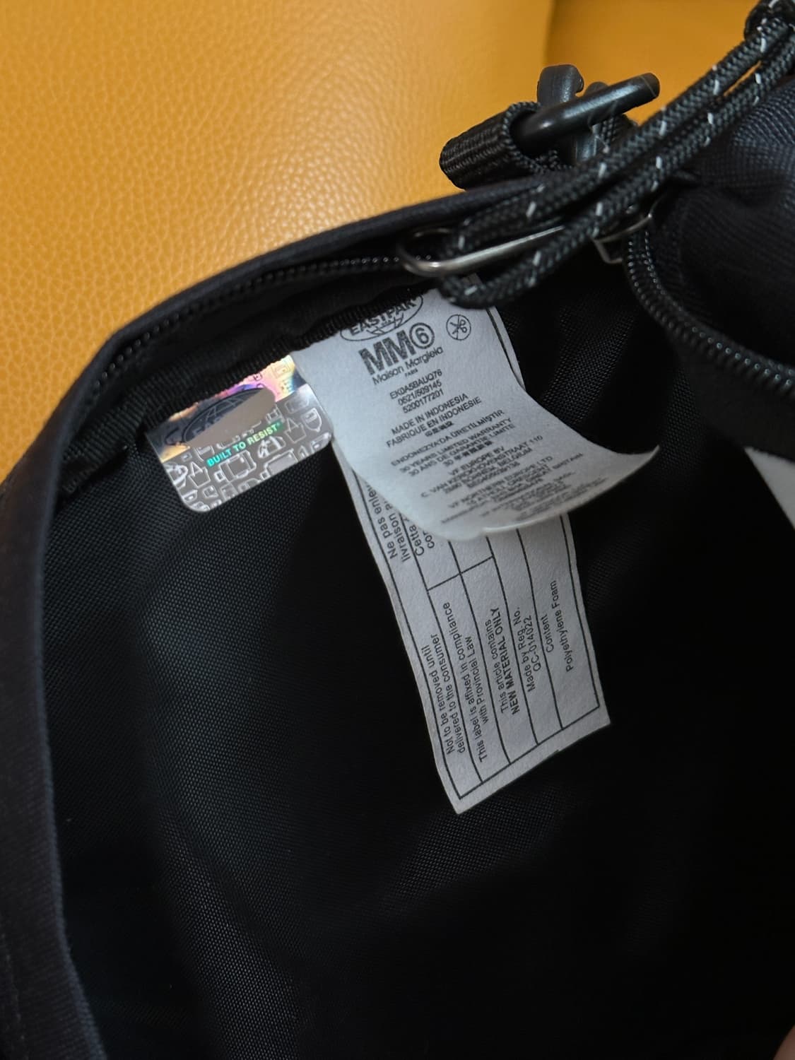 메종마르지엘라 MM6 X 이스트팩 미니 숄더 크로스백 블랙 상품이미지8