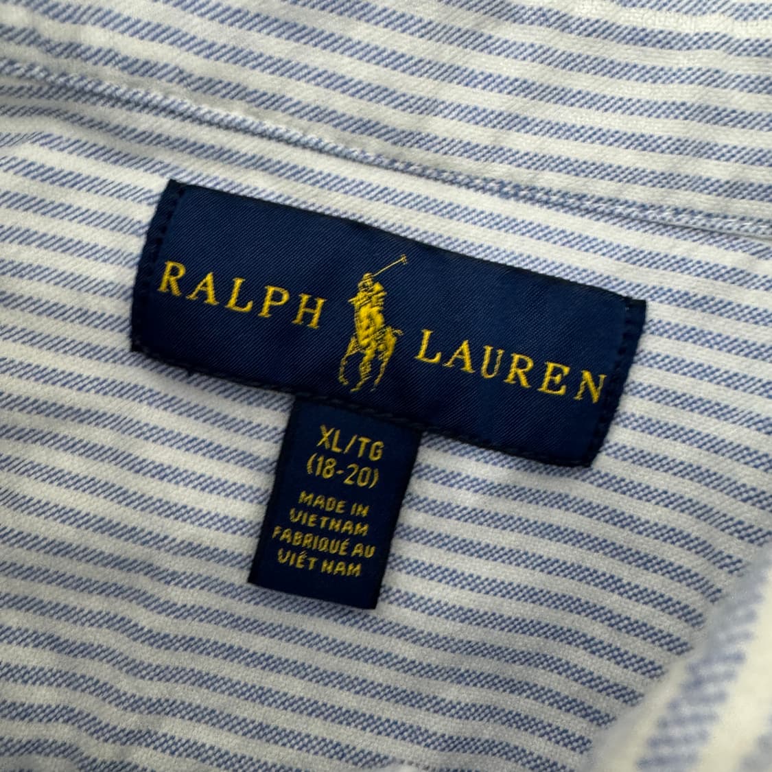 여성용 XL 폴로 랄프로렌 스트라이프 남방 셔츠  상품이미지4