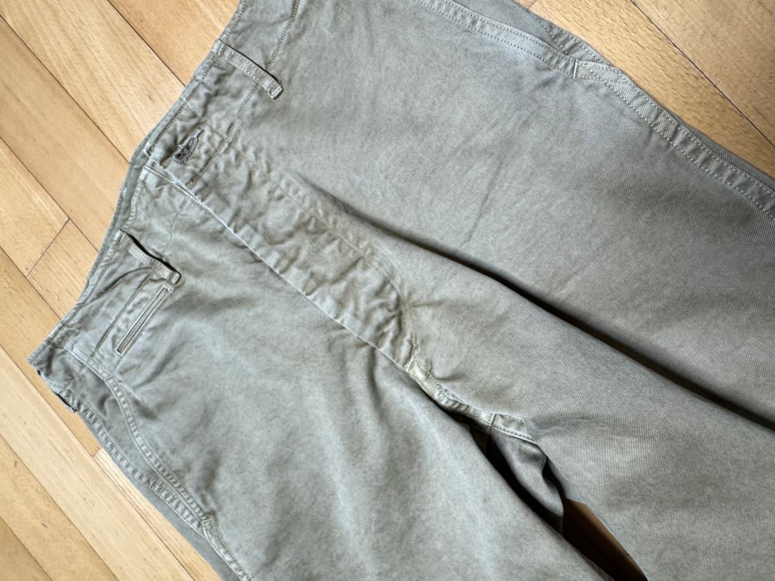 오라리 FINX 치노 25FW 4사이즈 상품이미지2