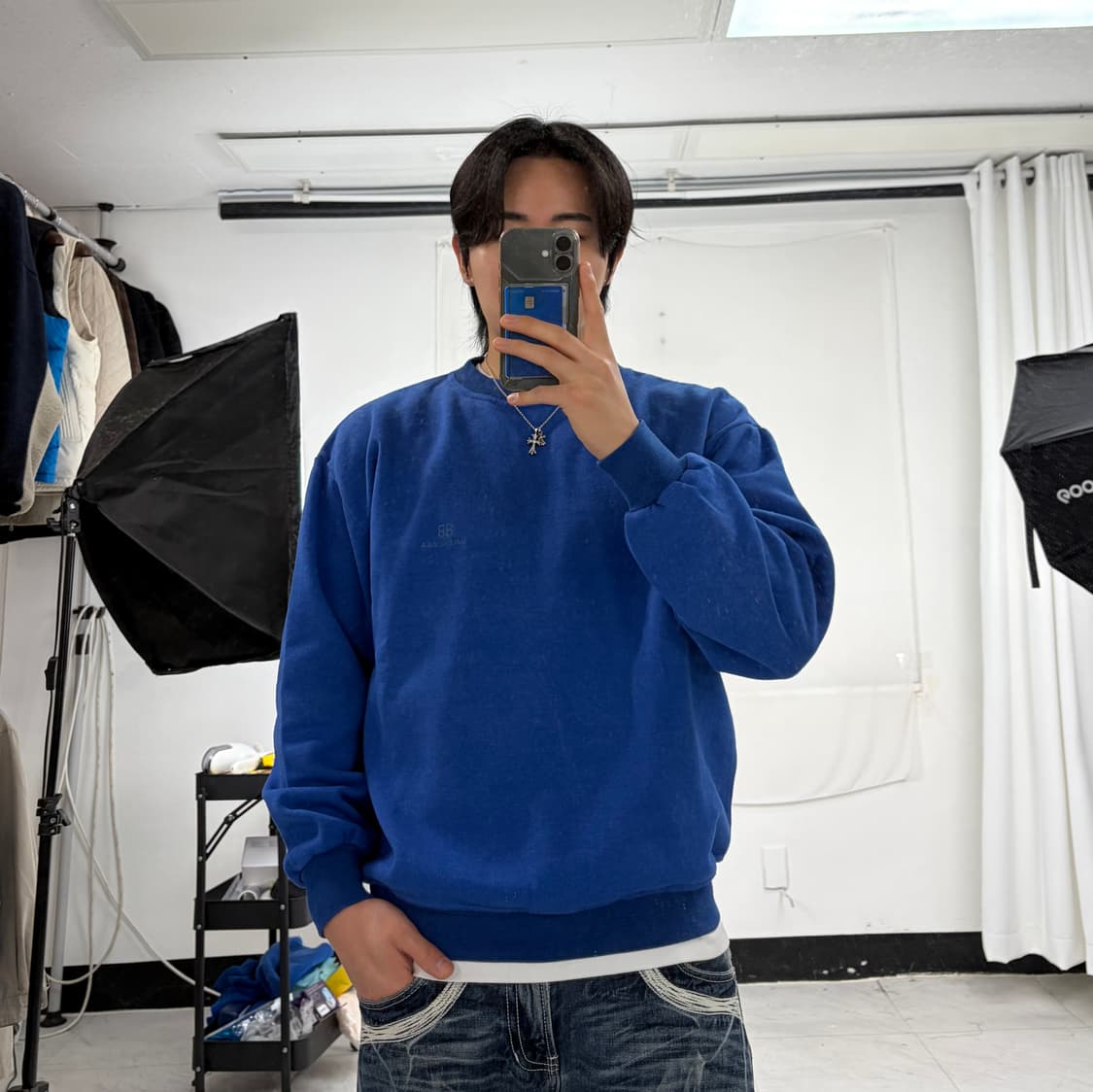a299) 발렌시아가 빈티지 맨투맨 상품이미지1