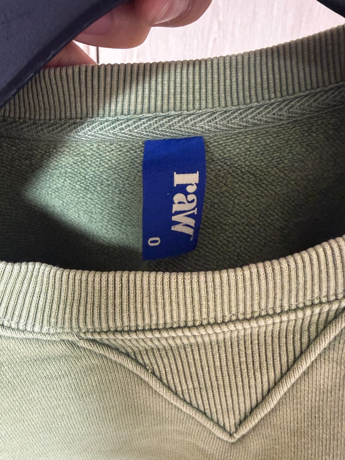 [0] 블라인드파일즈 스웻 세이지그린 상품이미지3