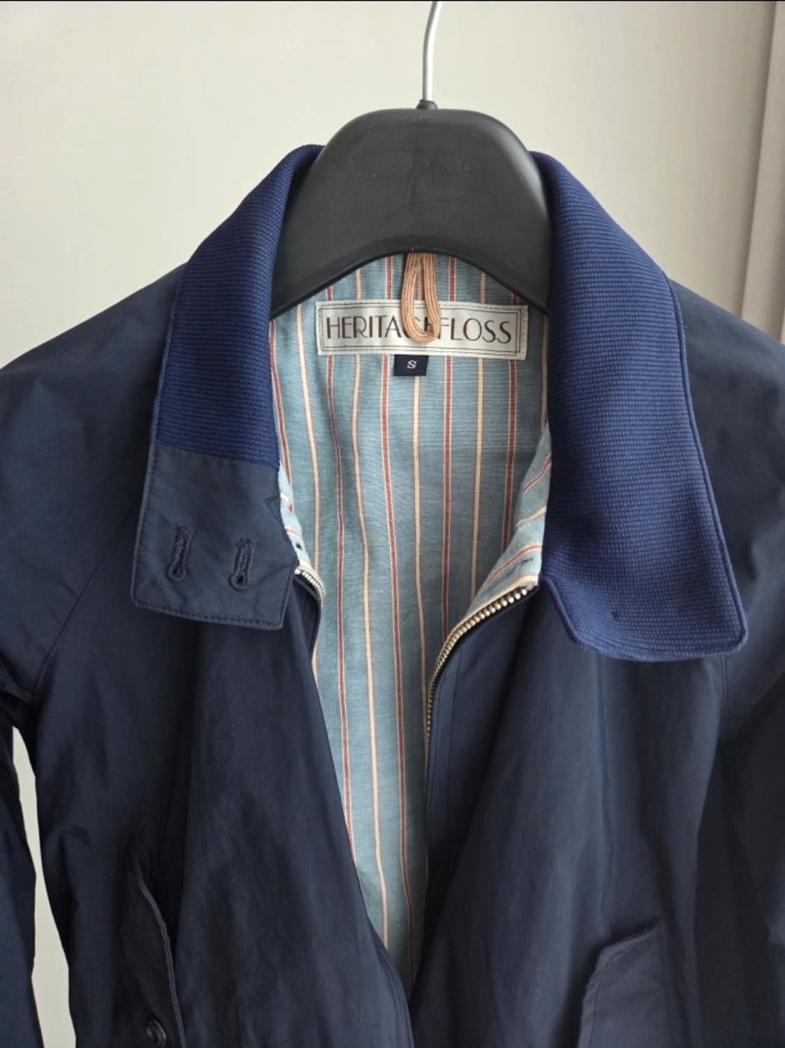 헤리티지플로스 heritagefloss 해링턴 자켓 S 상품이미지3
